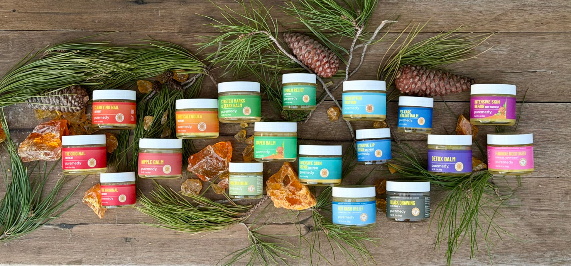 Puremedy - H-Relief Balm - All-Natural Salve for Bottom Lumps and Fissures, with Only Certified Organic or Wild Harvested Ingredients, 1 oz Puremedy Au supplements