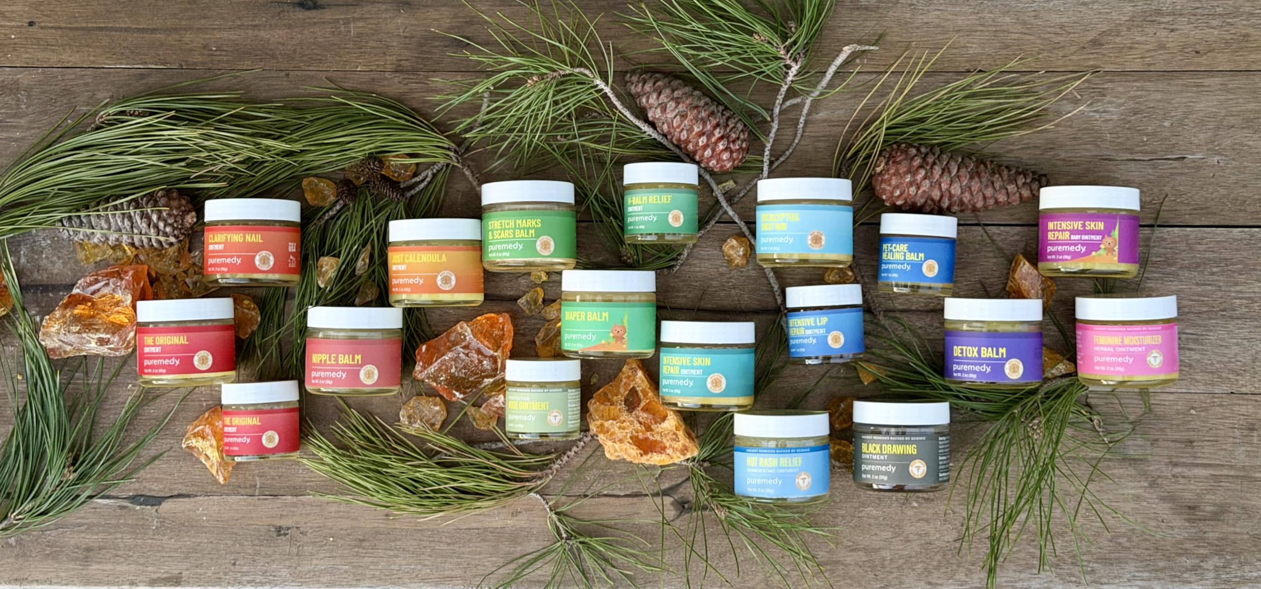 Puremedy - H-Relief Balm - All-Natural Salve for Bottom Lumps and Fissures, with Only Certified Organic or Wild Harvested Ingredients, 1 oz Puremedy Au supplements