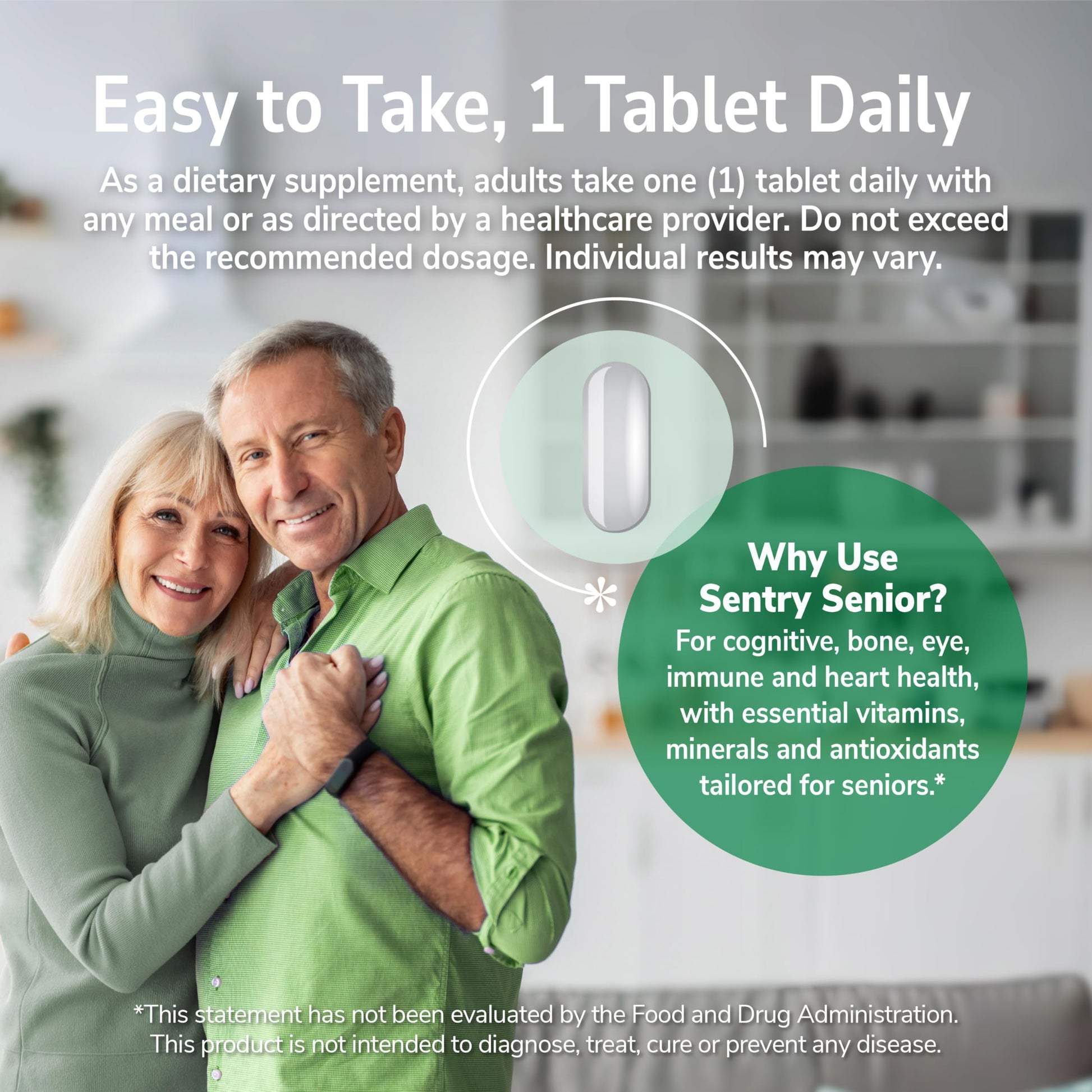21st Century Sentry Senior Tablets, 265 Count 21st Century Au supplements