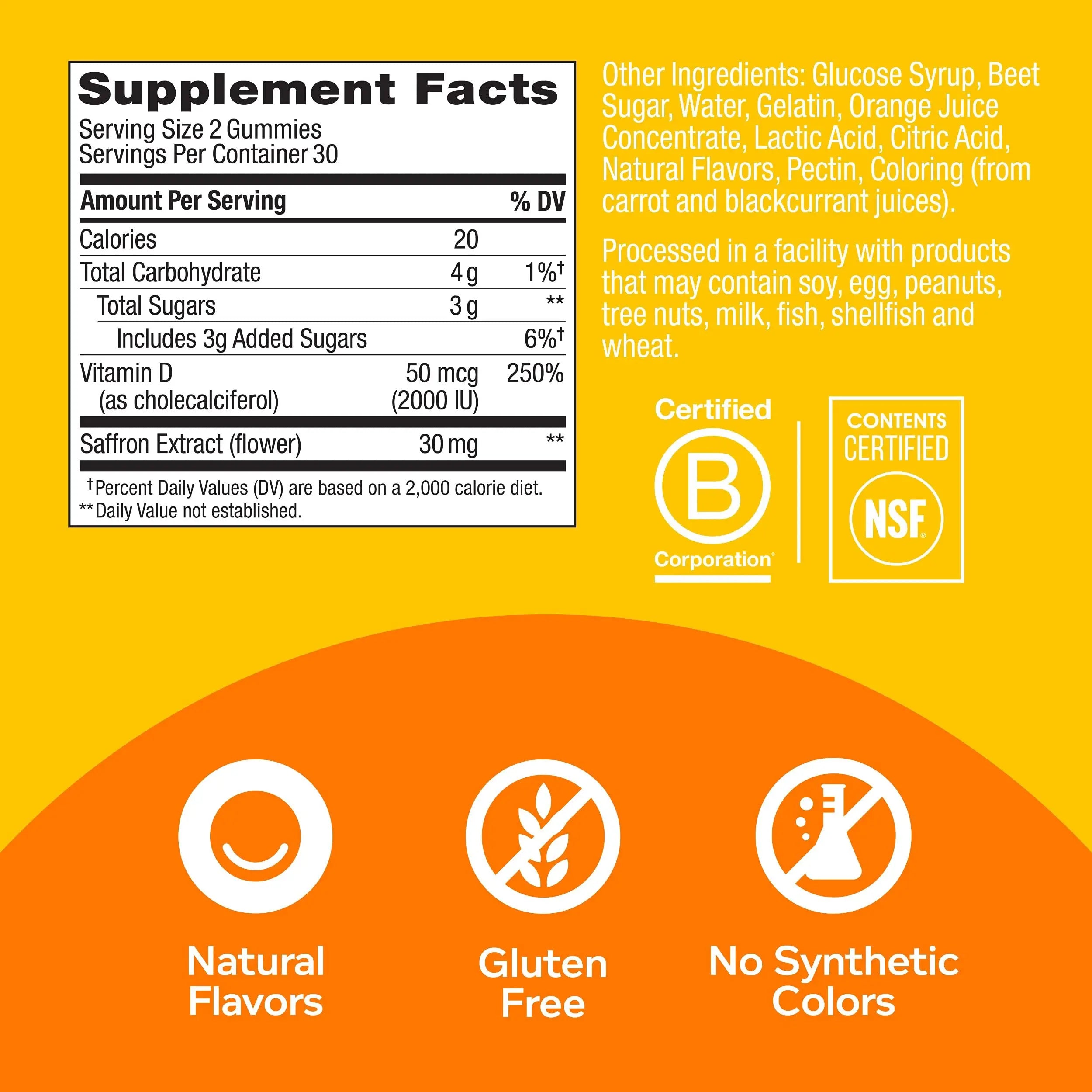 OLLY Fiber Gummy Rings, 5g Prebiotic Fiber, FOS (Fructo-oligosaccharides), Digestive OLLY Au supplements