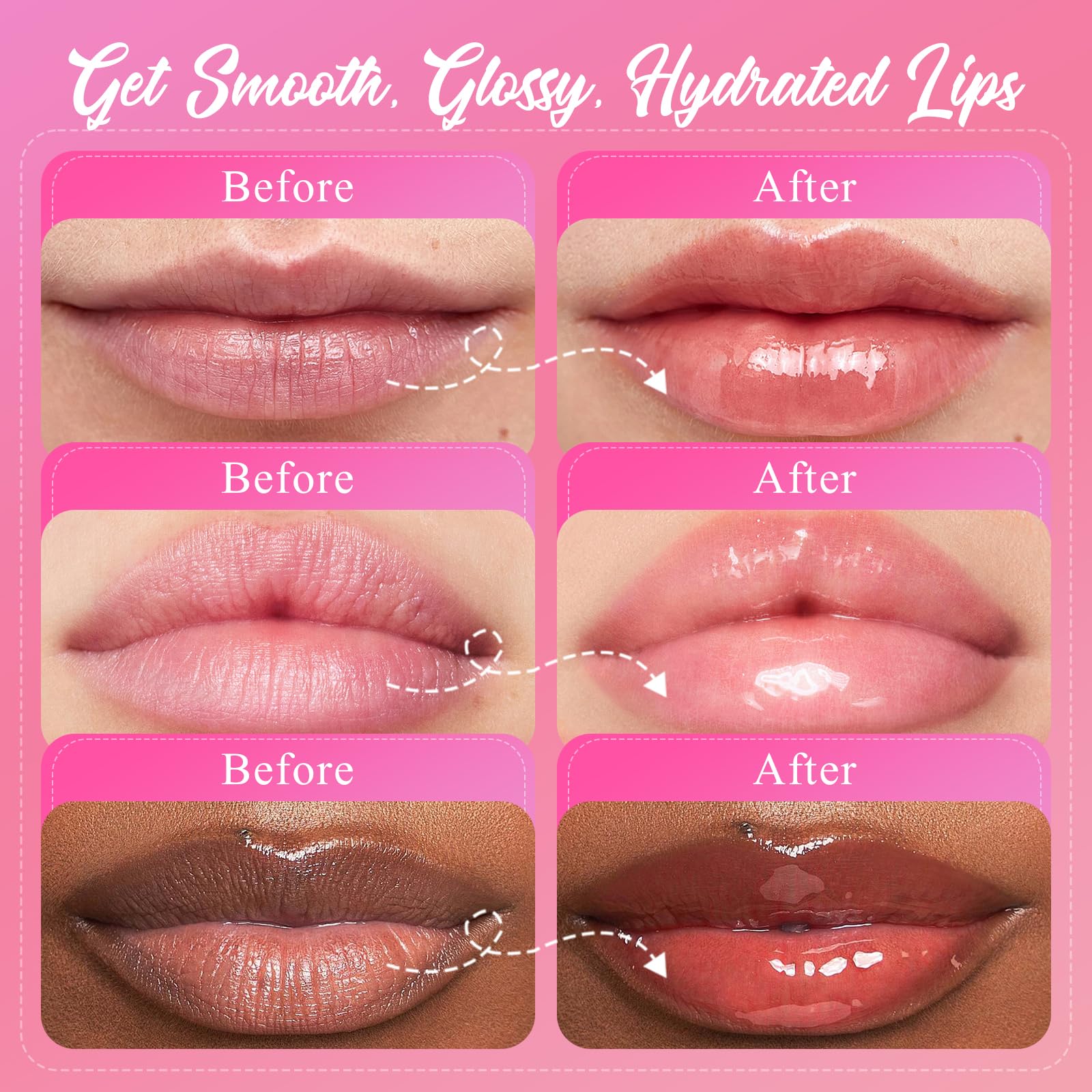 4 Pack Lip Mask Set, Hydrating Lip Mask Overnight - Berry, Grape, Mint, Vanilla Flavors, Lip Sleeping Mask Nourish Lip Balm with Vitamin C & Shea Butter | Dry Lips Care Gift SHVYOG Au supplements