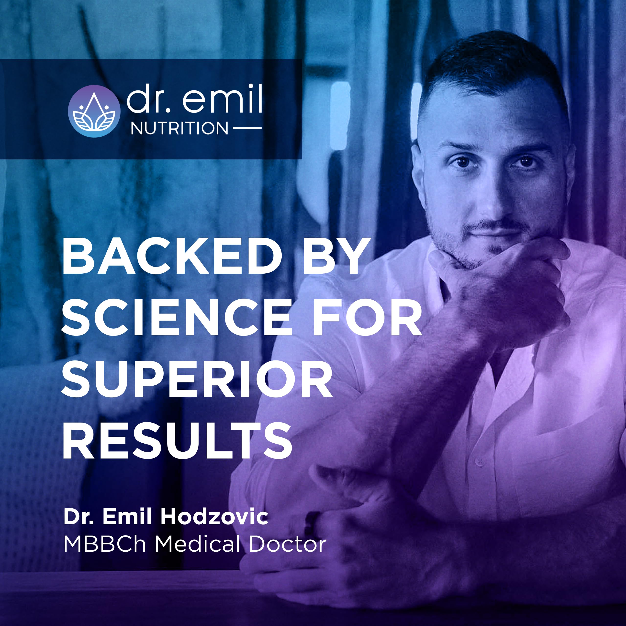 DR. EMIL NUTRITION 10 Mushroom Supplement for Mental Clarity, Focus & Immune Support - Functional Mushroom Nootropic Supplement with Lions Mane Extract, Cordyceps, Turkey Tail & More DR. EMIL NUTRITION Au supplements