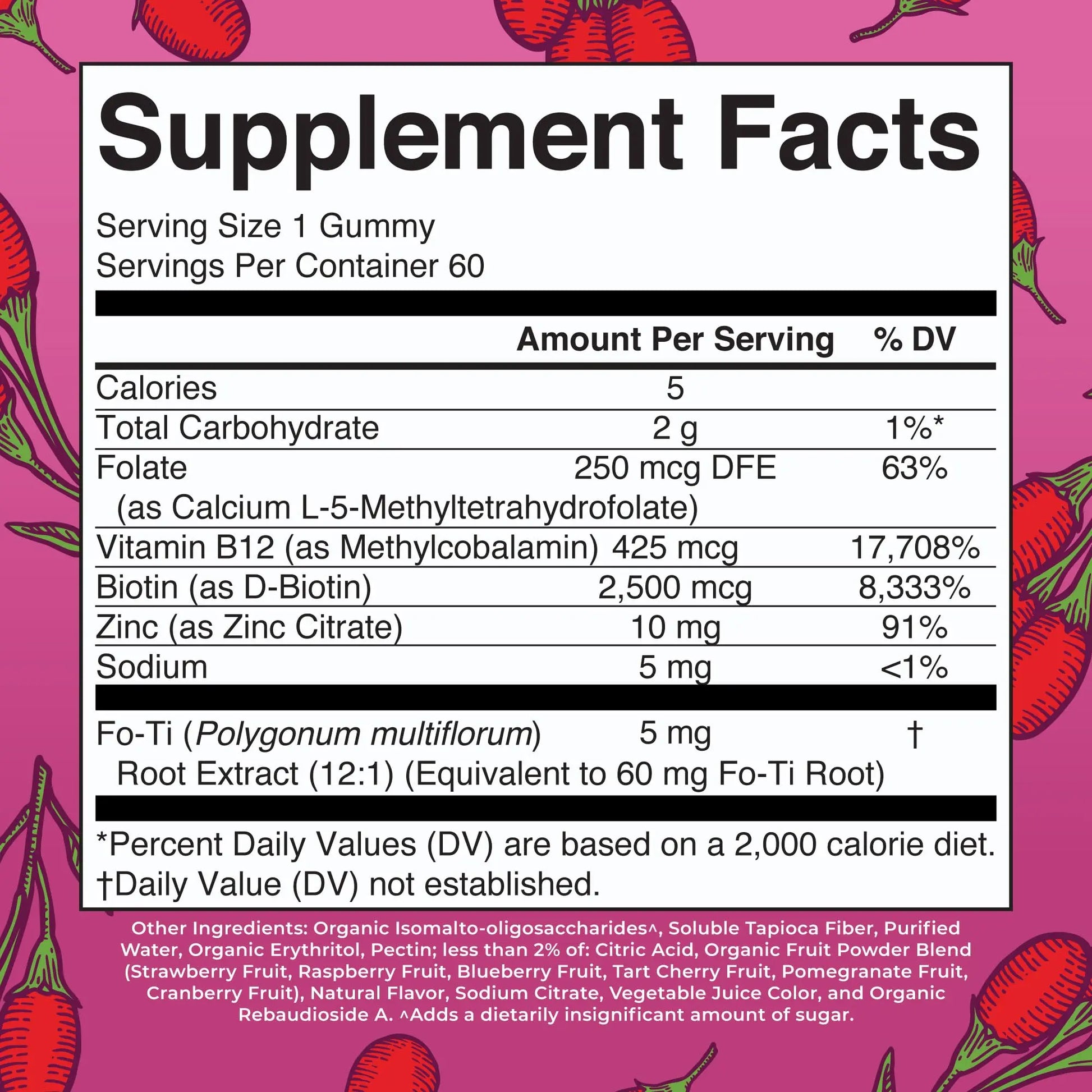 MaryRuth Organics Biotin Gummies | Sugar Free | Vegan | Non-GMO | 2,500 mcg Biotin Supplement | Hair Skin and Nails Vitamins | Hair Growth Vitamins | Hair Growth Supplement | 60 Count MARYRUTH'S Au supplements