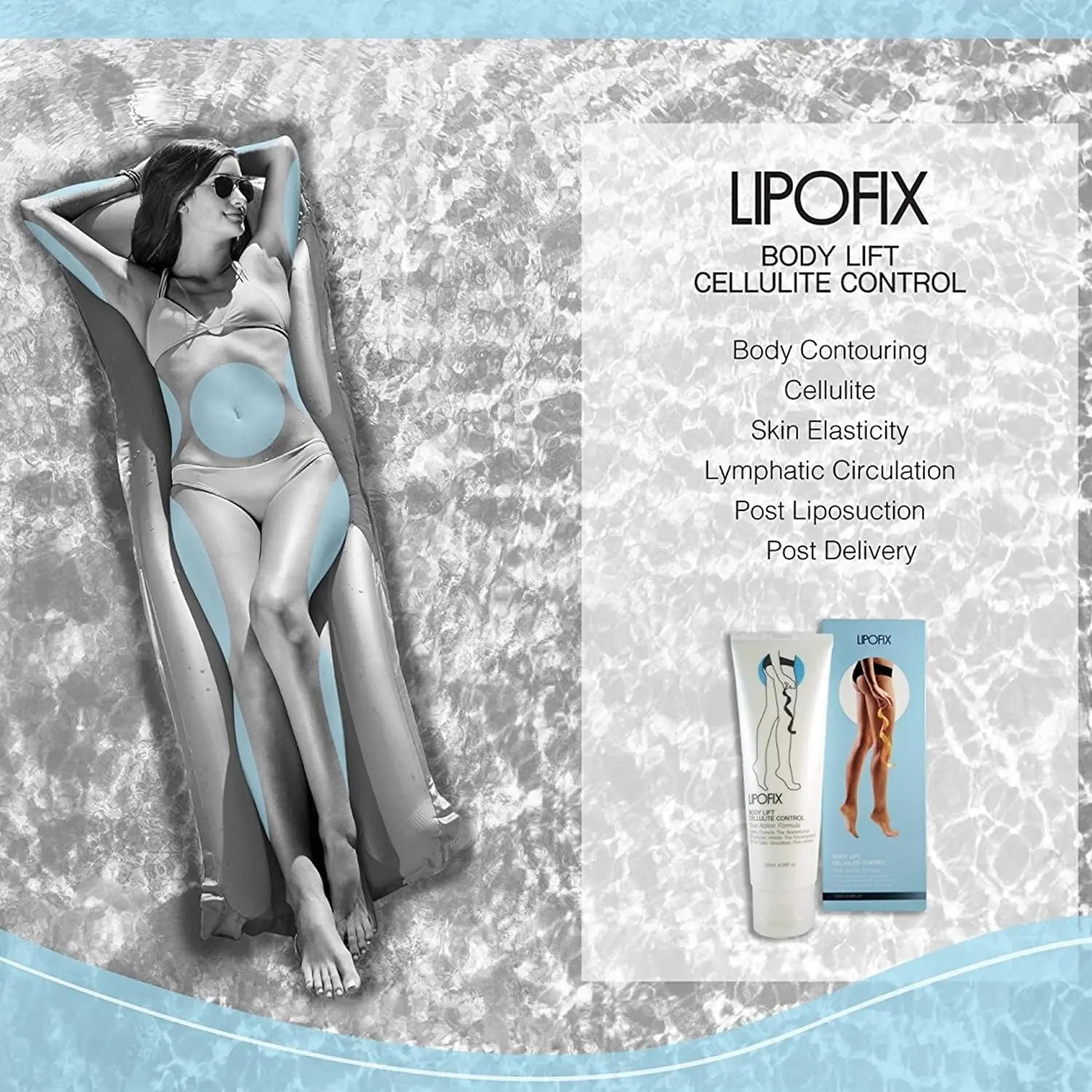LIPOFIX Anti Cellulite Cream Luxurious Formula Body Contour Cream Effectively Tone LIPOFIX Au supplements