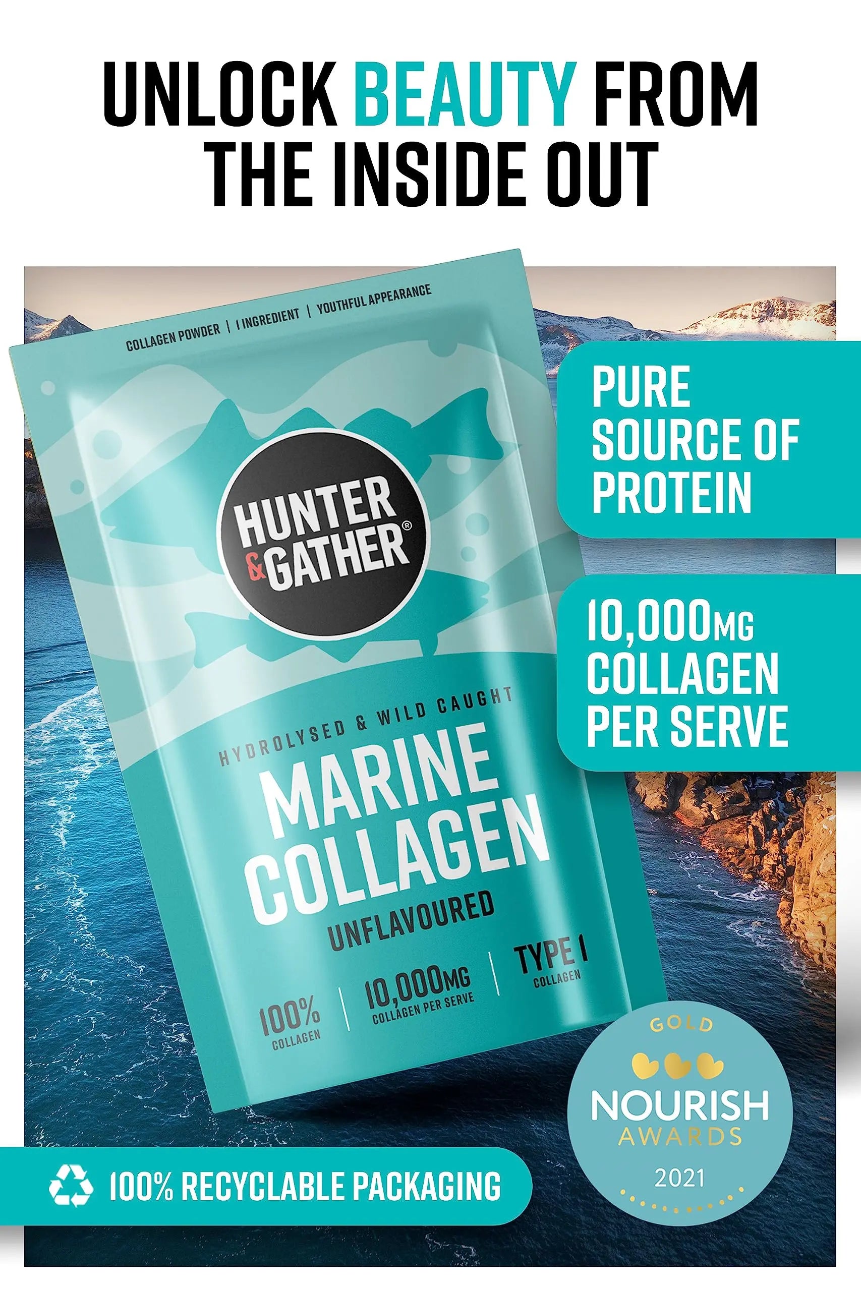 Hunter & Gather Collagen Powder Bundle | Hydrolysed Grass-Fed Bovine Collagen Hunter & Gather Au supplements
