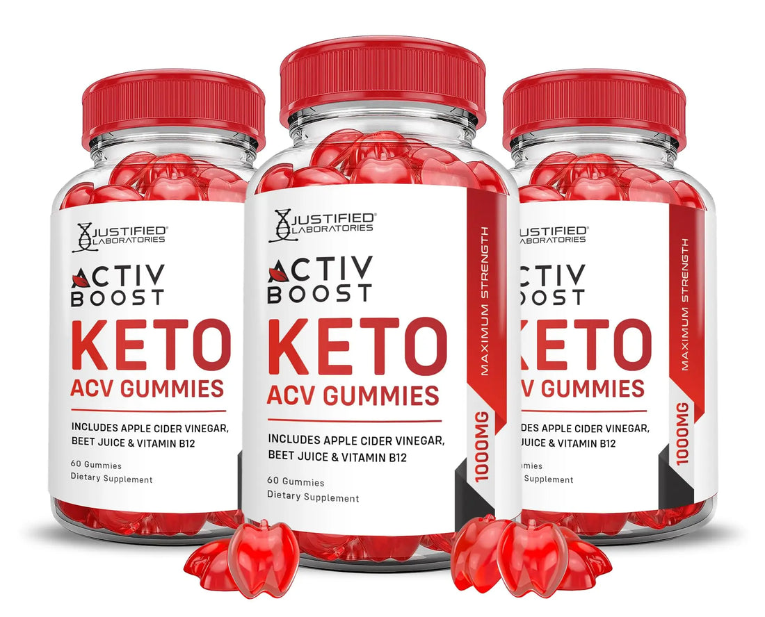 (3 Pack) Activboost Keto ACV Gummies Advanced Formula 1000MG Active Boost Justified Laboratories Au supplements