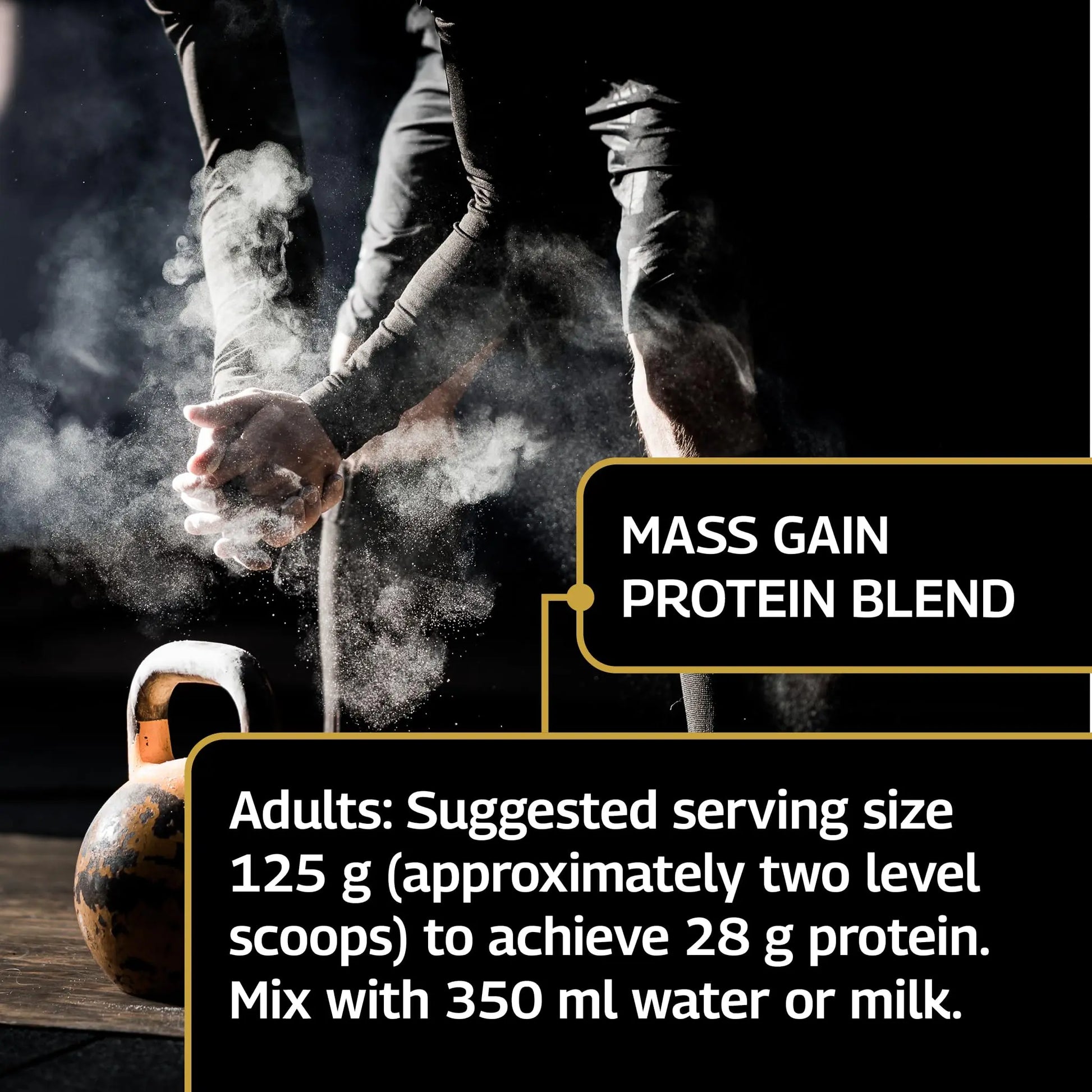 Healthspan Elite All Blacks Mass Gain Protein Blend (1500g) | Chocolate | 28g of Protein Healthspan Elite Au supplements