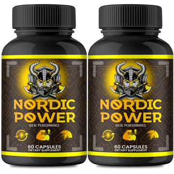 Nordic Power Pills, Official Nordic Power Capsules - Maximum Strength Energy, Stamina and Performance, Premium Formula to Support Overall Well-Being, Natural NordicPower Pastillas Review (2 Pack) IDEAL PERFORMANCE Au supplements