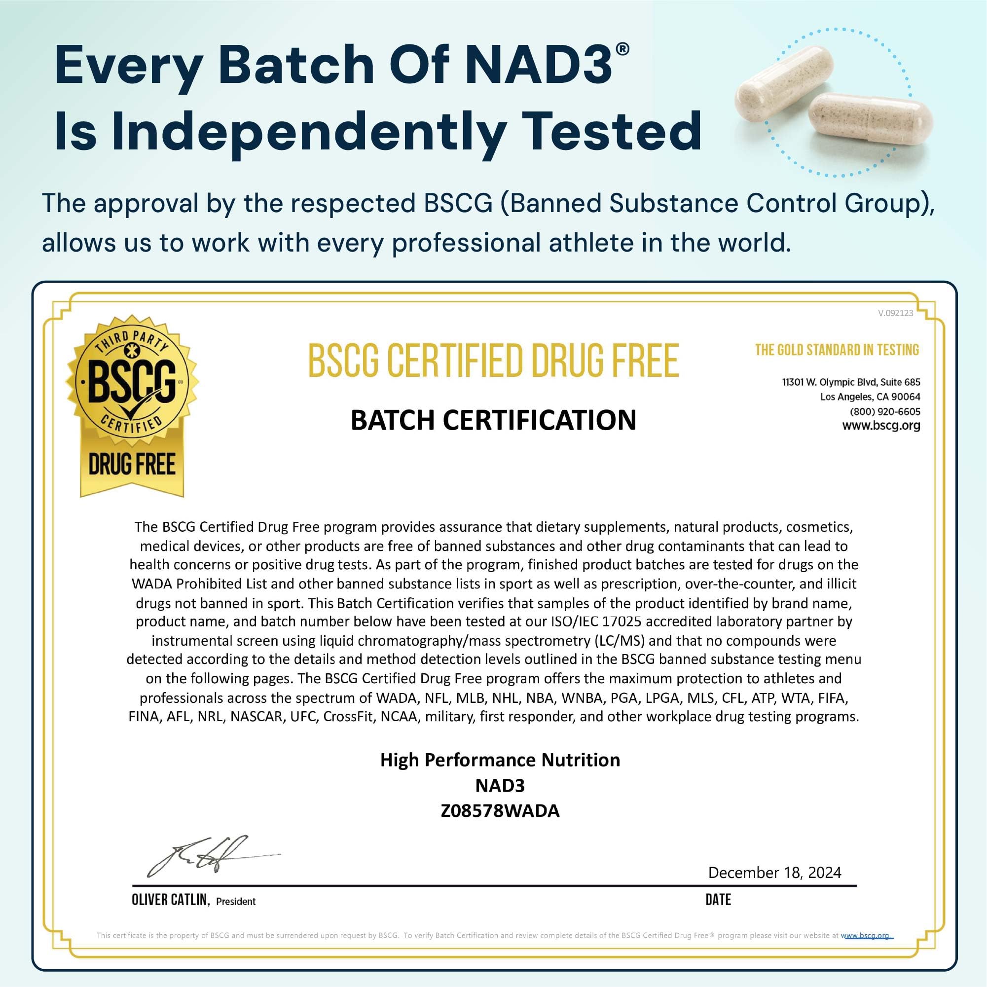 HPN NAD3 Clinical NAD+ Booster, Cellular Health & Natural Energy - NAD Supplement for Healthy Aging, Metabolic Support, NRF2 & Longevity, Nicotinamide Riboside & NMN Alternative, 120ct, 60-Day Supply HPN Au supplements