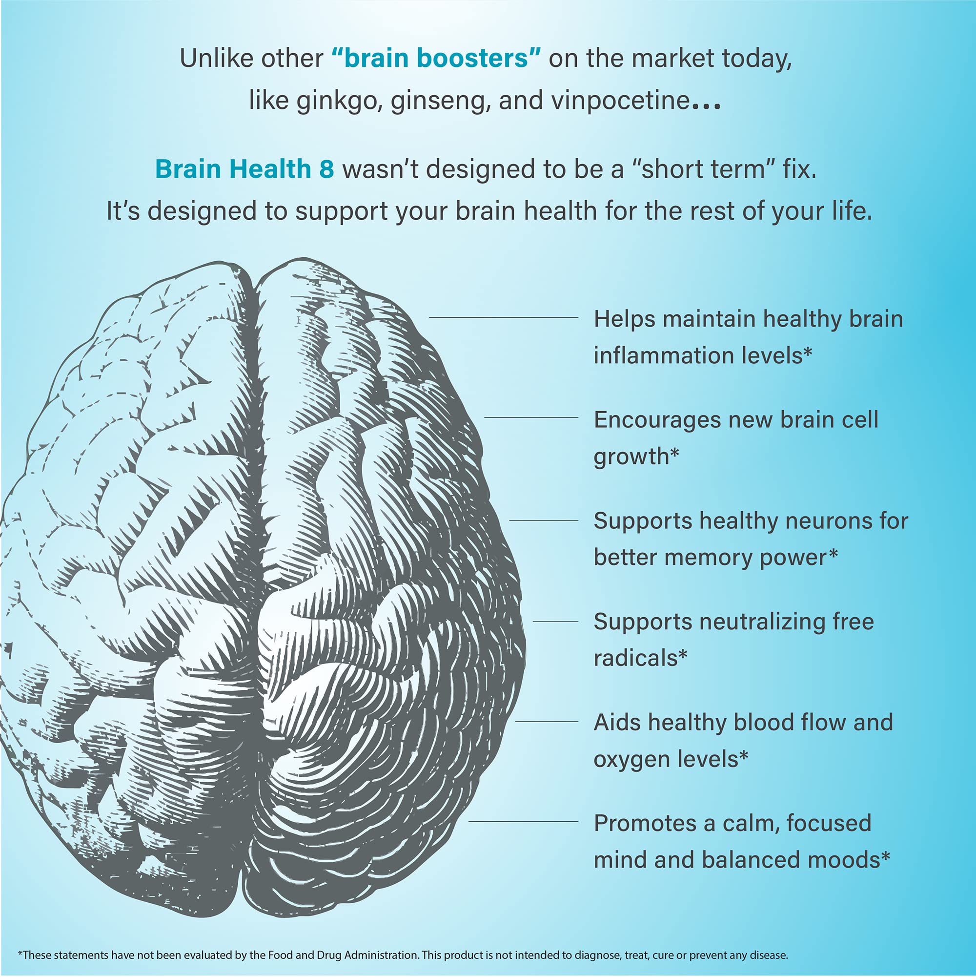 Organixx Ageless Brain Powerful Brain Health Supplement to Support Brain Function, Clarity, Focus, Re-Energize Brain Cells, Helps Promote a Balanced Mood, Gluten Free, Non GMO, 60 Vegetarian Capsules Organixx Au supplements