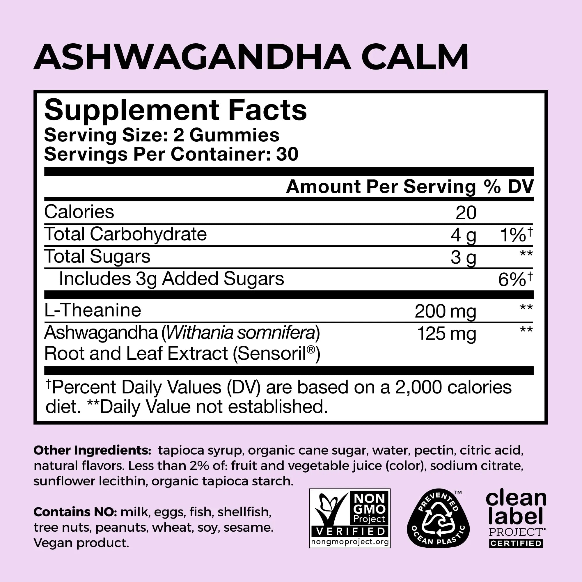 HUM Calm Ashwagandha Gummies for Women and Men, L-Theanine Ashwagandha Supplements for Daily Relaxation & Clarity Support, Vegan Fast Acting Gummy Formula, Mixed Berry Flavor, 60 Gummies HUM Au supplements