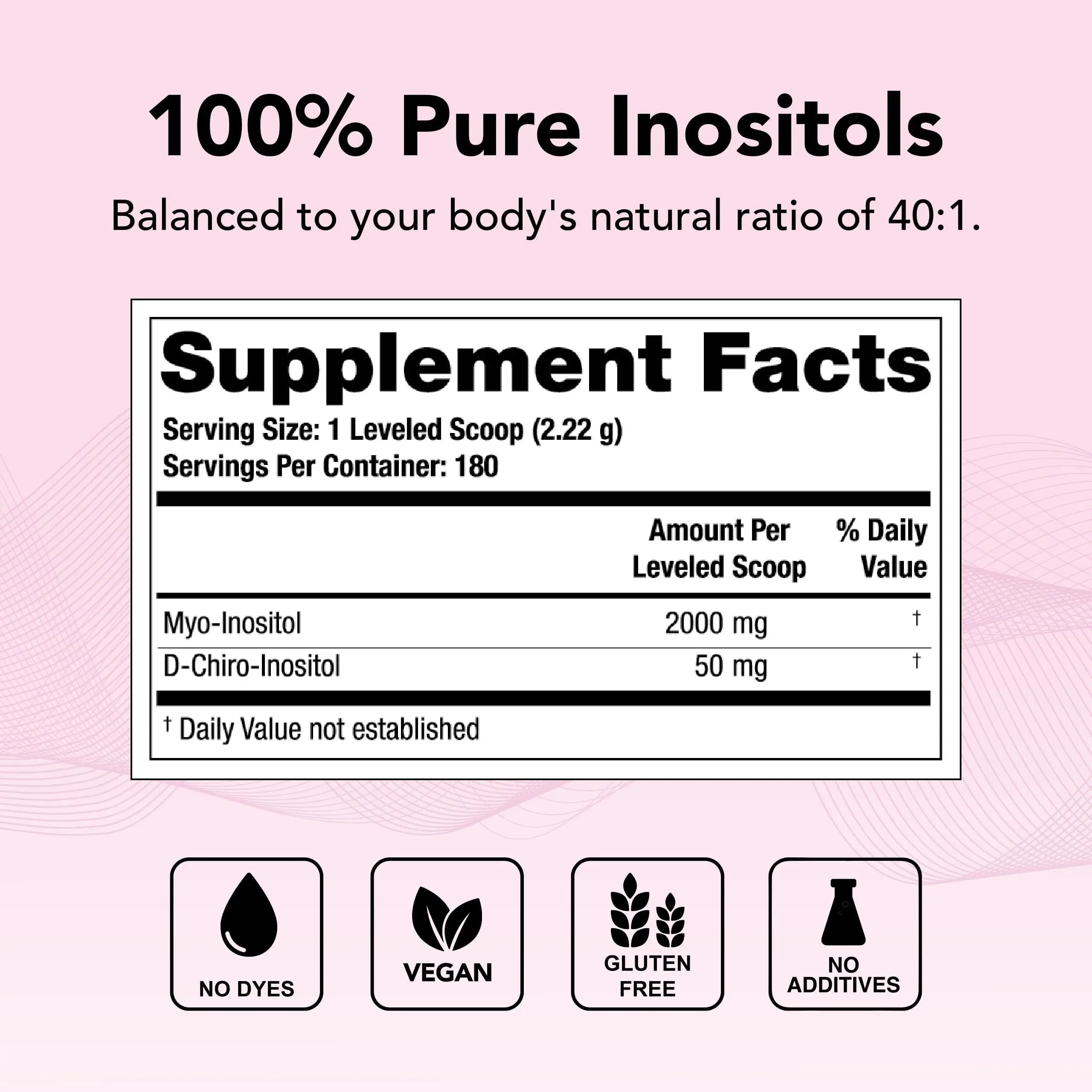 Theralogix Ovasitol Inositol Powder - 60 Servings - Myo-Inositol & D-Chiro Inositol Theralogix Au supplements