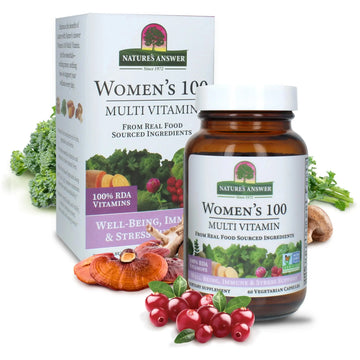 Nature's Answer Women's 100, Multivitamin, 60 Vegetarian Capsules Nature's Answer Au supplements