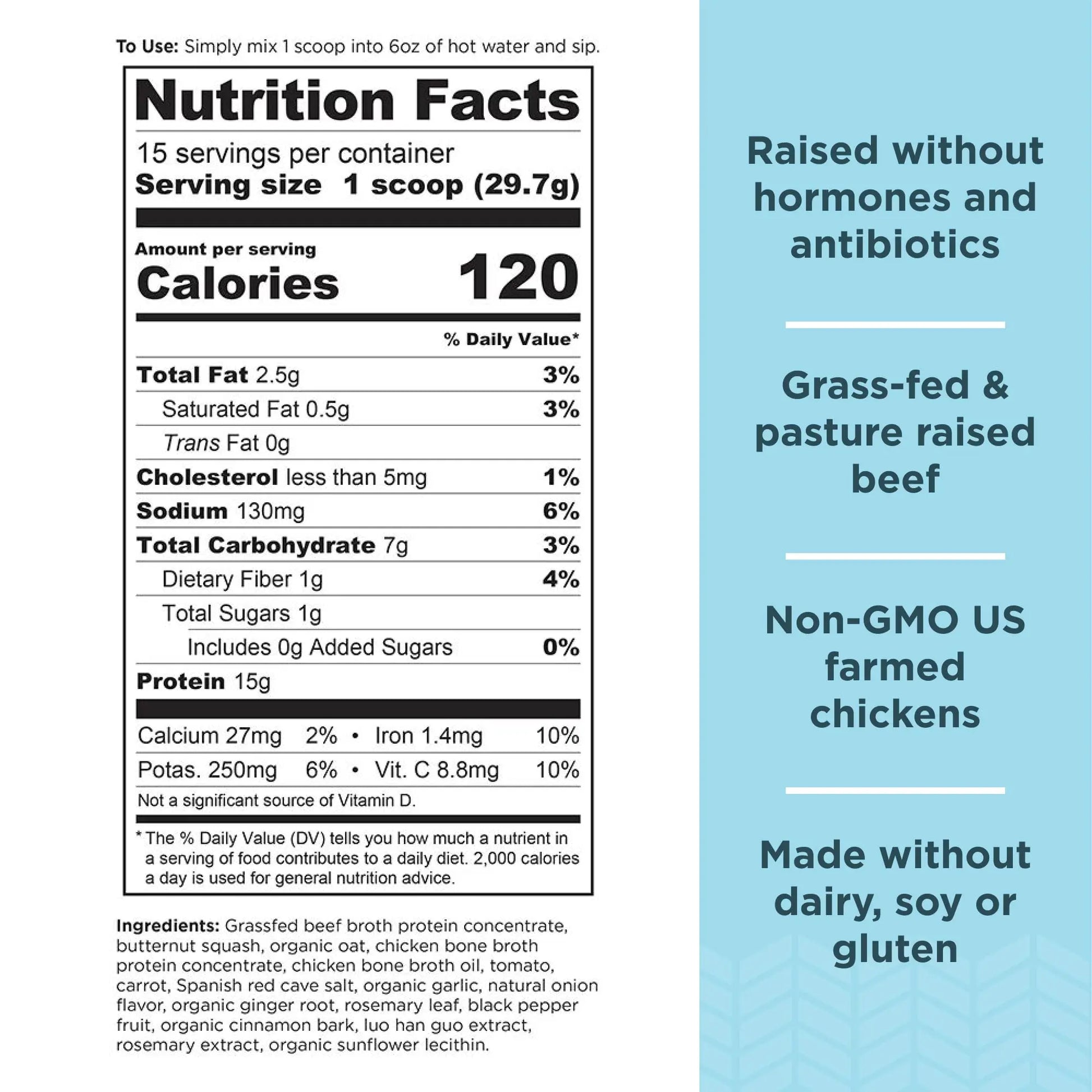 Ancient Nutrition Bone Broth Protein Powder, Chicken Soup, Grass-Fed Chicken Ancient Nutrition Au supplements