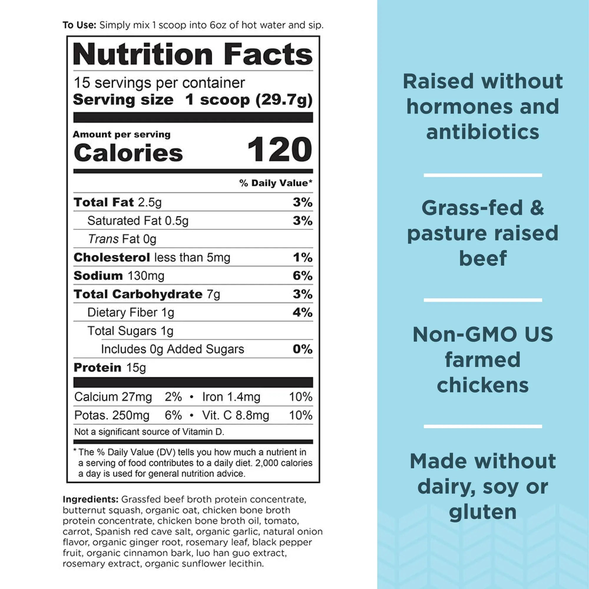 Ancient Nutrition Bone Broth Protein Powder, Chicken Soup, Grass-Fed Chicken Ancient Nutrition Au supplements