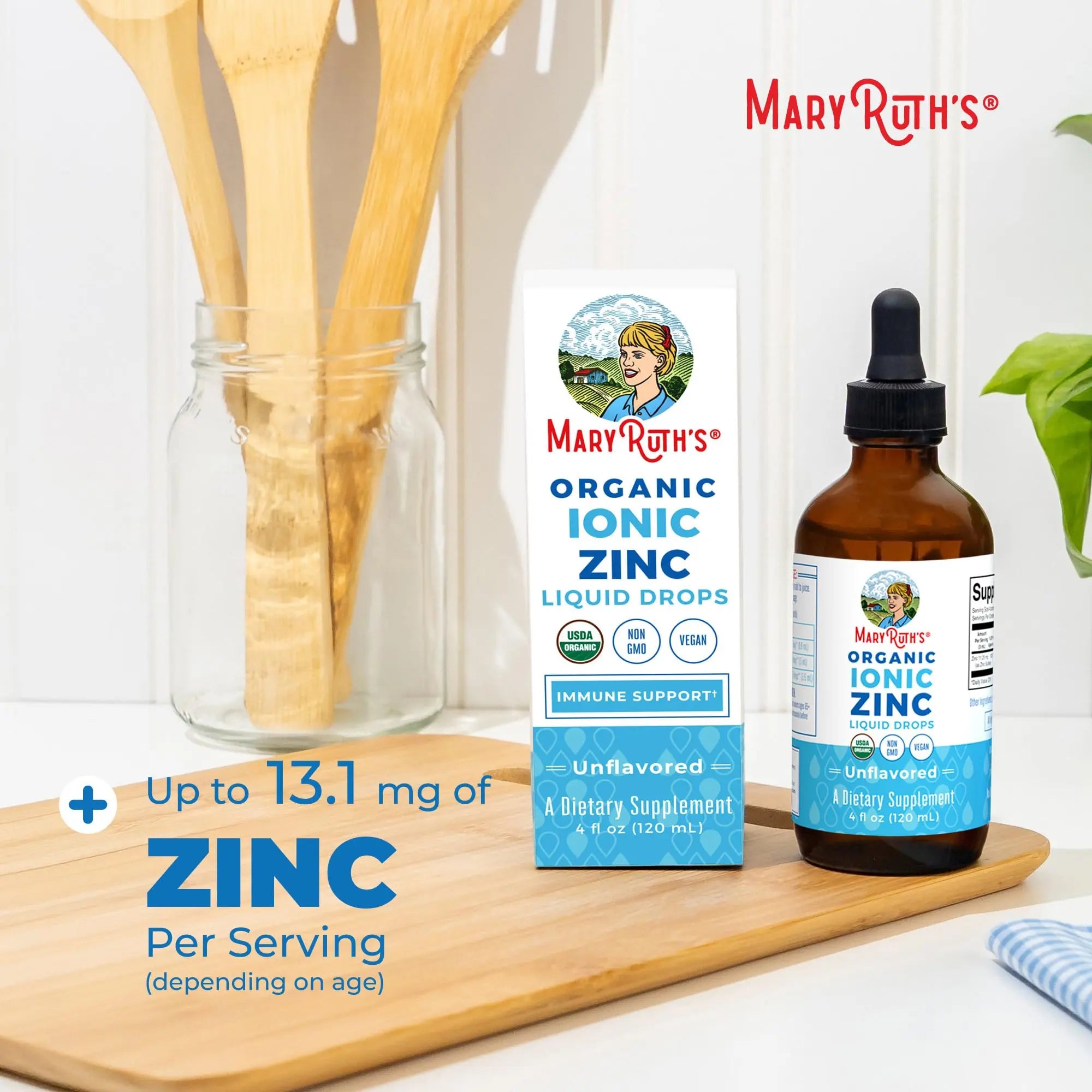 MaryRuth's Organic Liquid Zinc Supplement for Kids & Adults | Immune Support | Skin Health | Antioxidant | Cellular Metabolism | Zinc Sulfate MARYRUTH'S Au supplements