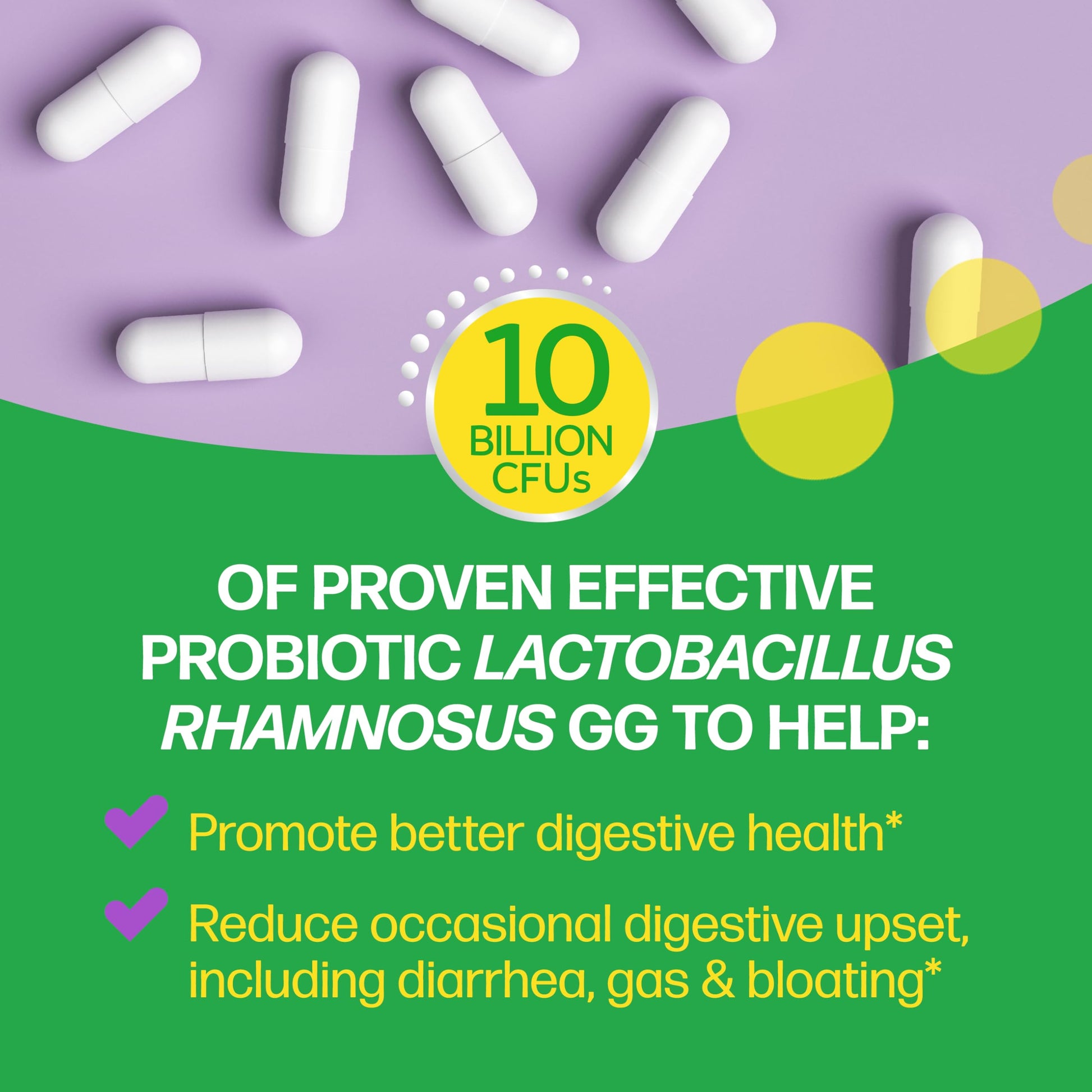 Culturelle Daily Probiotic Capsules For Men & Women, Most Clinically Studied Probiotic Strain, Digestive & Gut Health, Supports Occasional Diarrhea, Gas & Bloating, 1 Month Supply, 30 CT Culturelle Au supplements