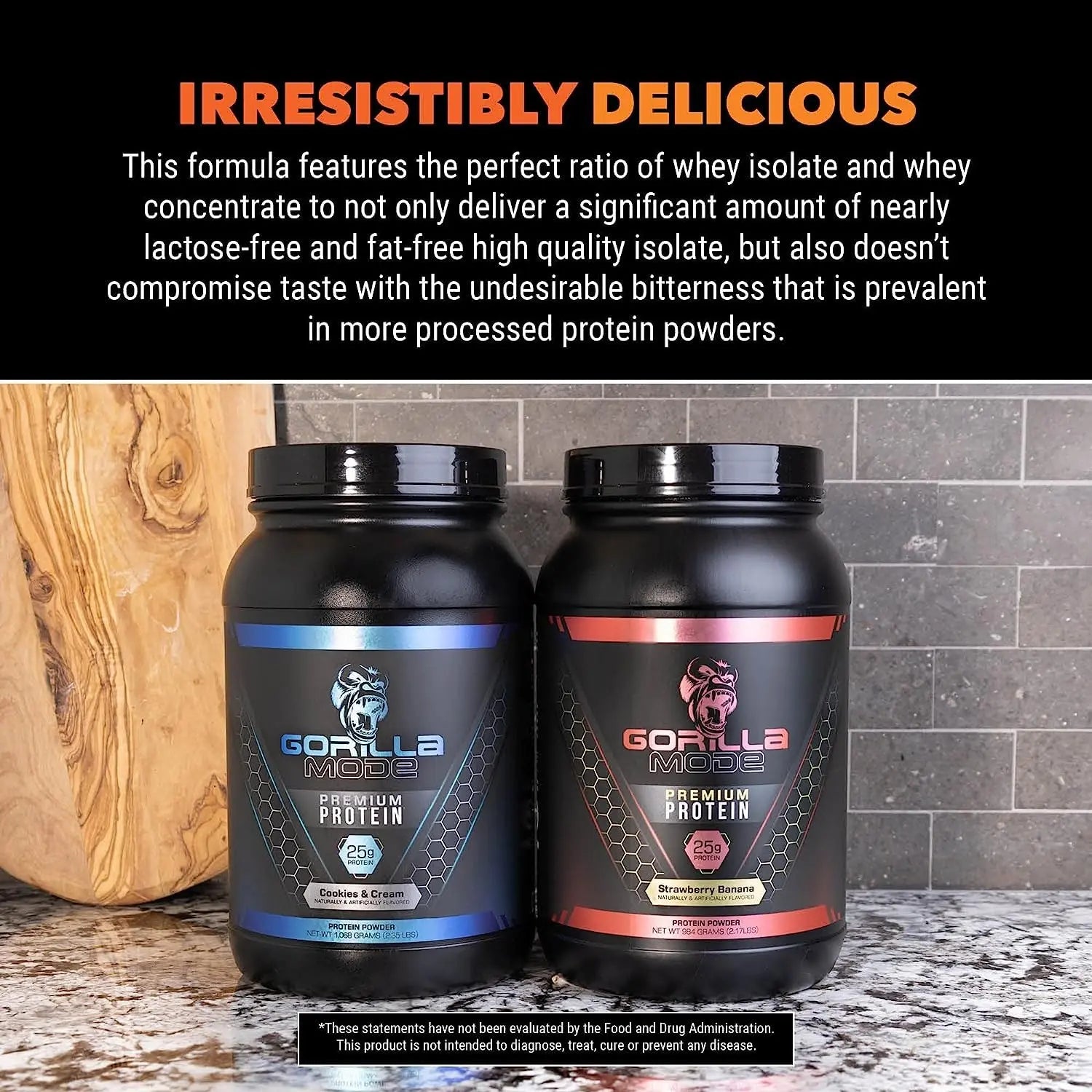 Gorilla Mode Premium Protein - Chocolate Peanut Butter / 24 Grams of Protein/Recover Gorilla Mind Au supplements