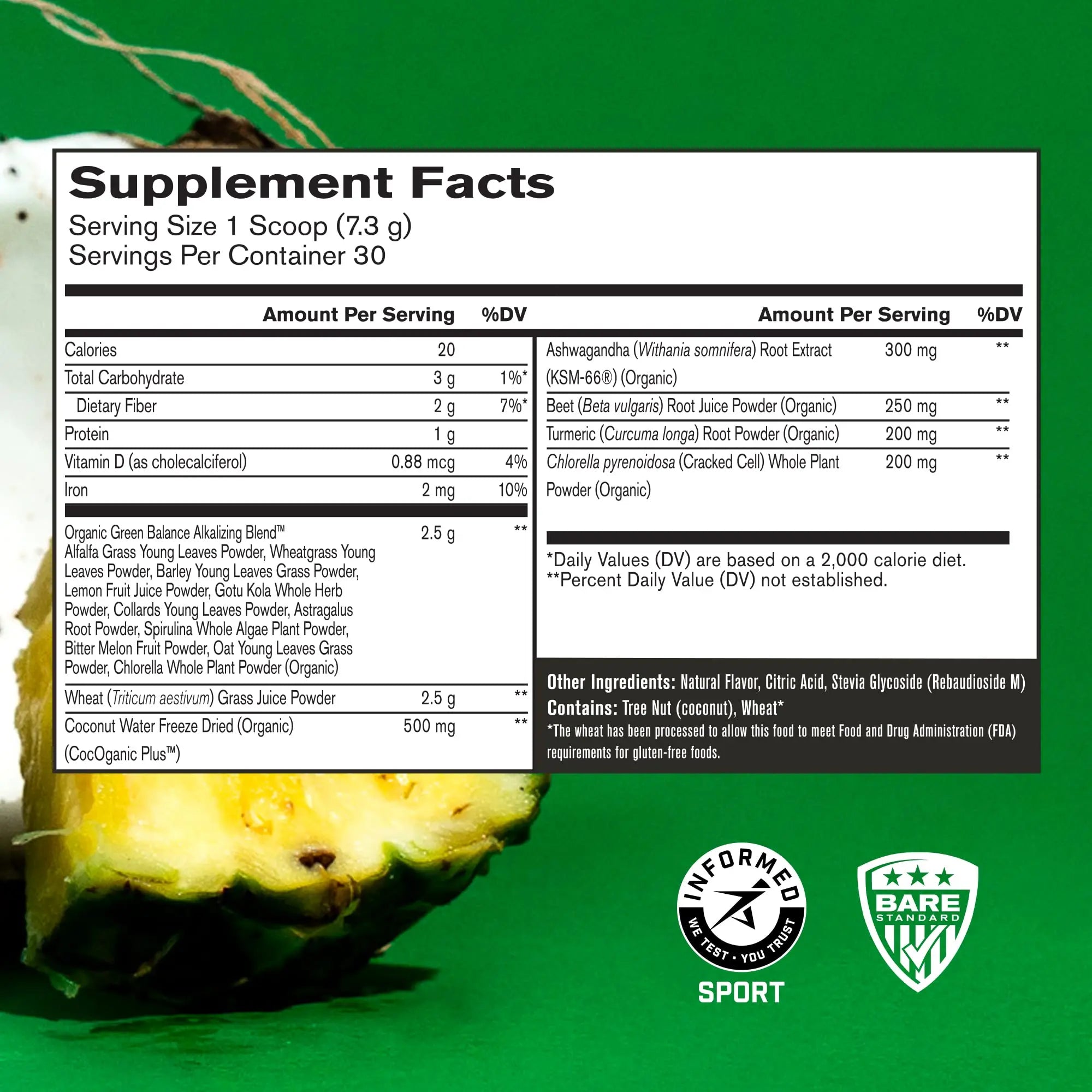 BARE PERFORMANCE NUTRITION BPN Strong Greens Superfood Powder, Strong Joints & Strong Multi-Vitamin Bundle BARE PERFORMANCE NUTRITION Au supplements
