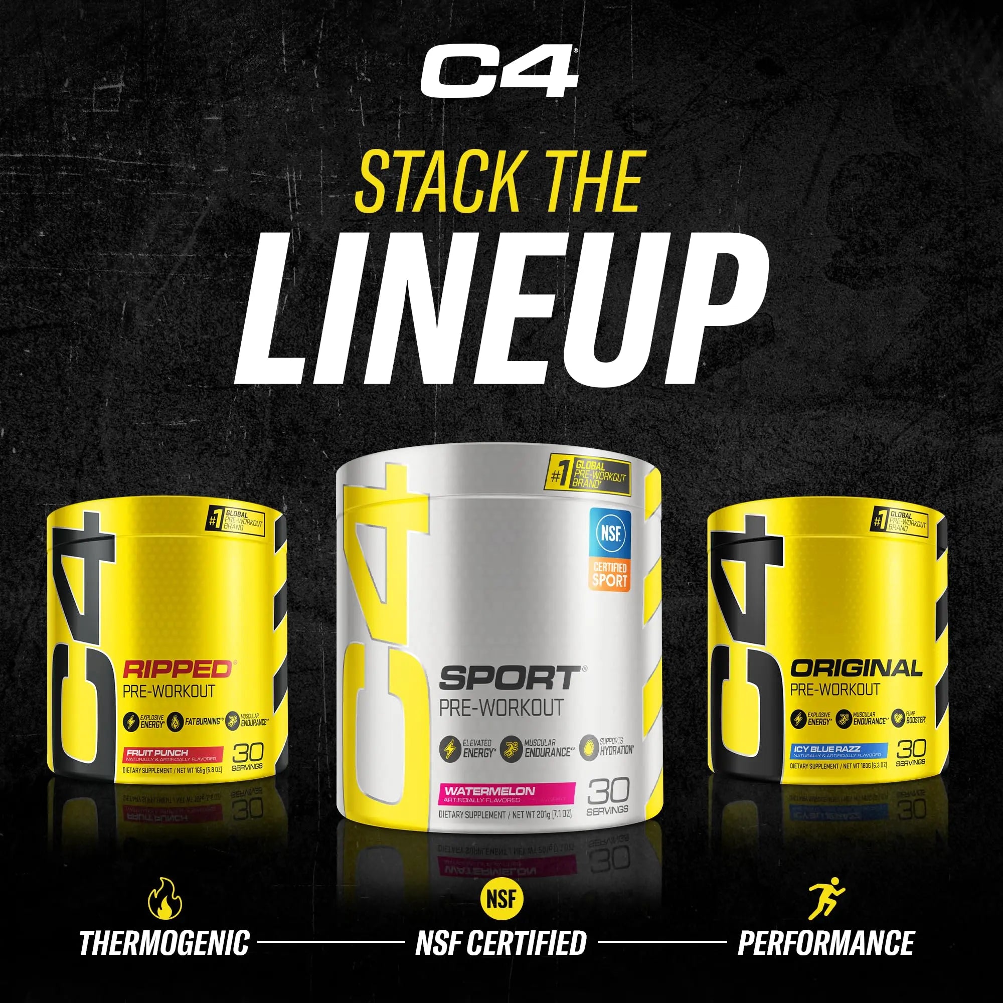 Cellucor C4 Original Pre Workout Powder Grape Sugar Free Preworkout Energy Cellucor Au supplements