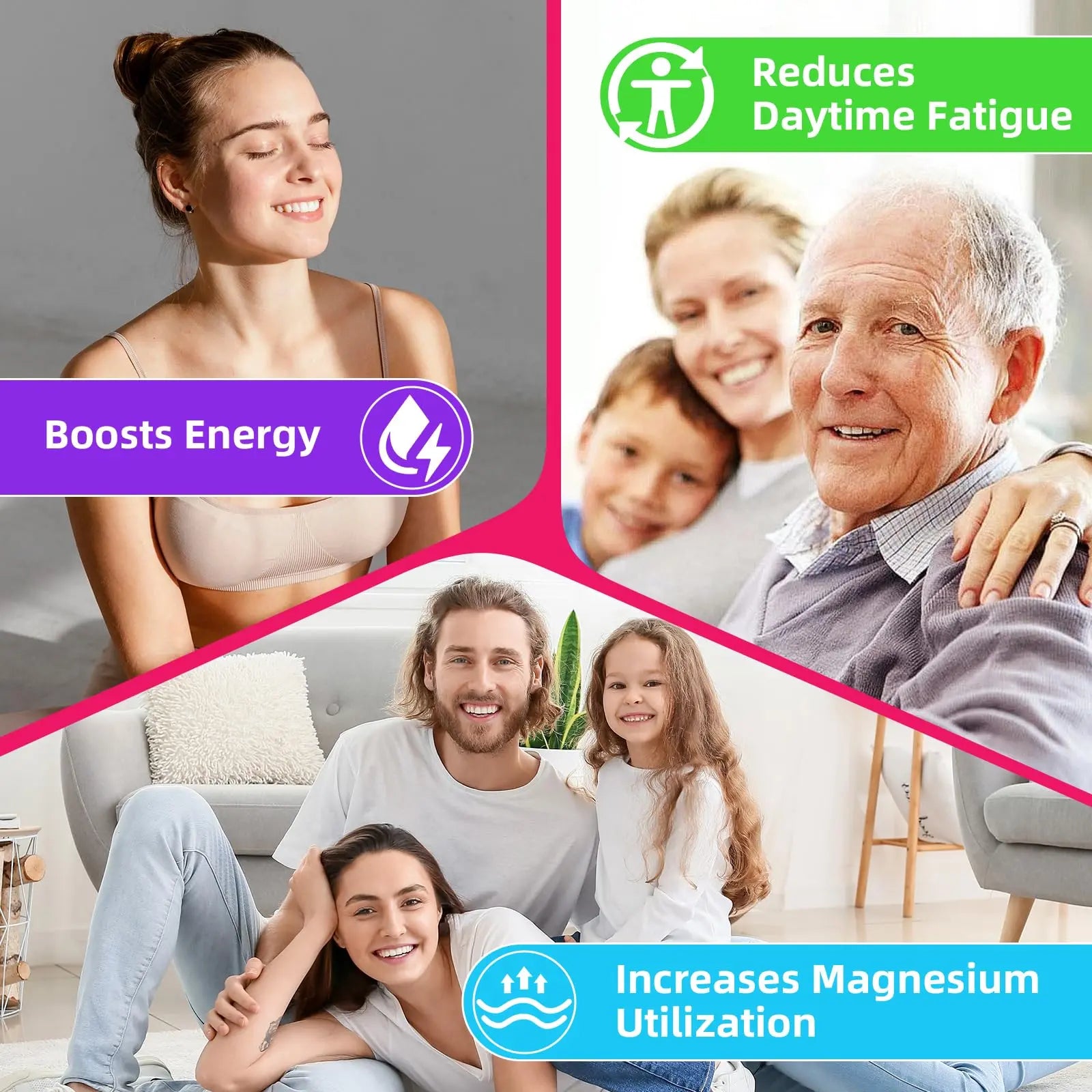 2 Pack Magnesium Complex Gummies – with 12 Forms of Magnesium Plus Vitamins B6, B12 & C. Vegan Strawberry Gummies to Support Mood, for Adults, 120 Count BVIVLOO Au supplements