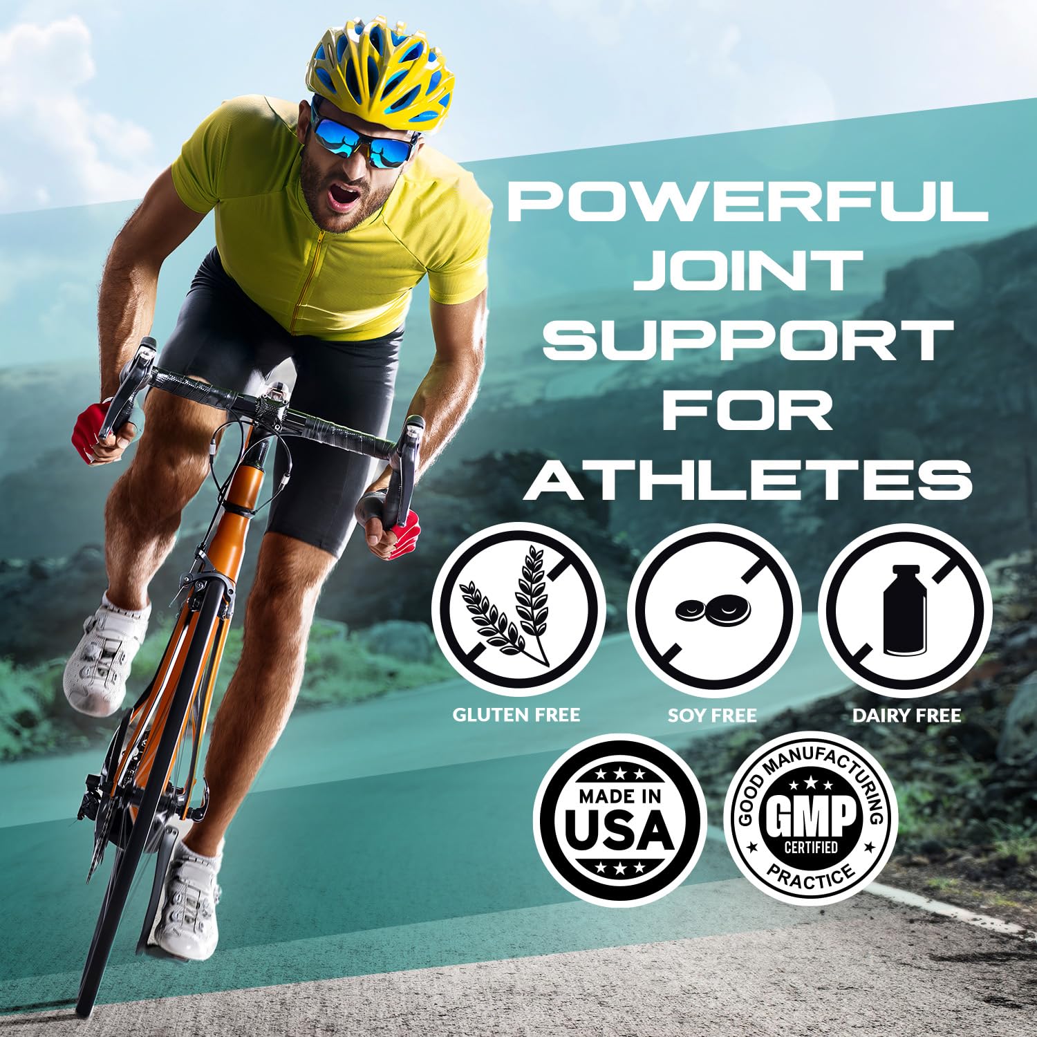 Granite Joint Care: Premium UC-II Collagen, Turmeric Curcumin C3, AKBA Boswellia + More - All-in-One Support for Joint Mobility, Comfort & Strength (60ct) Granite Supplements Au supplements