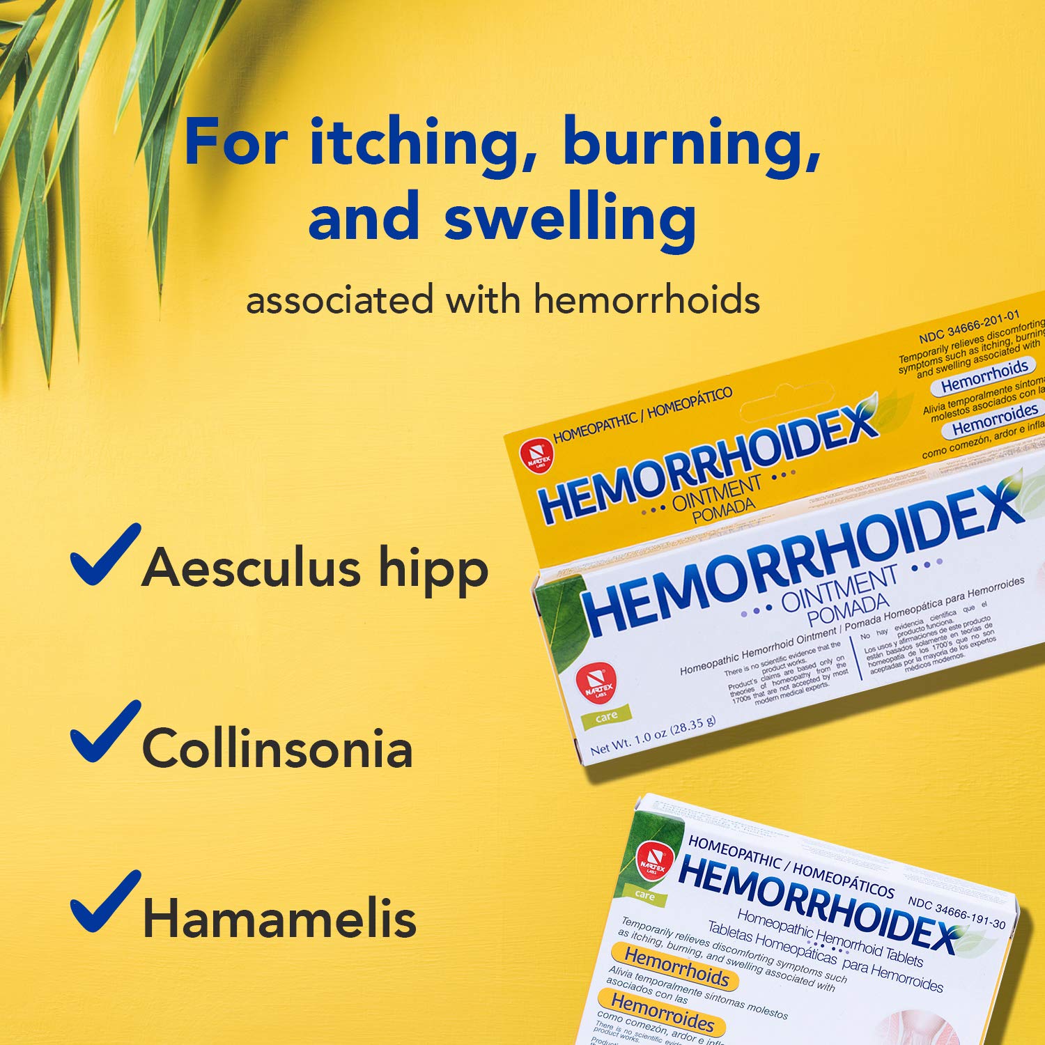 Nartex Hemorrhoid X Treatment Combo Pack 1 Tube & 30 Tablets NARTEX LABS Au supplements