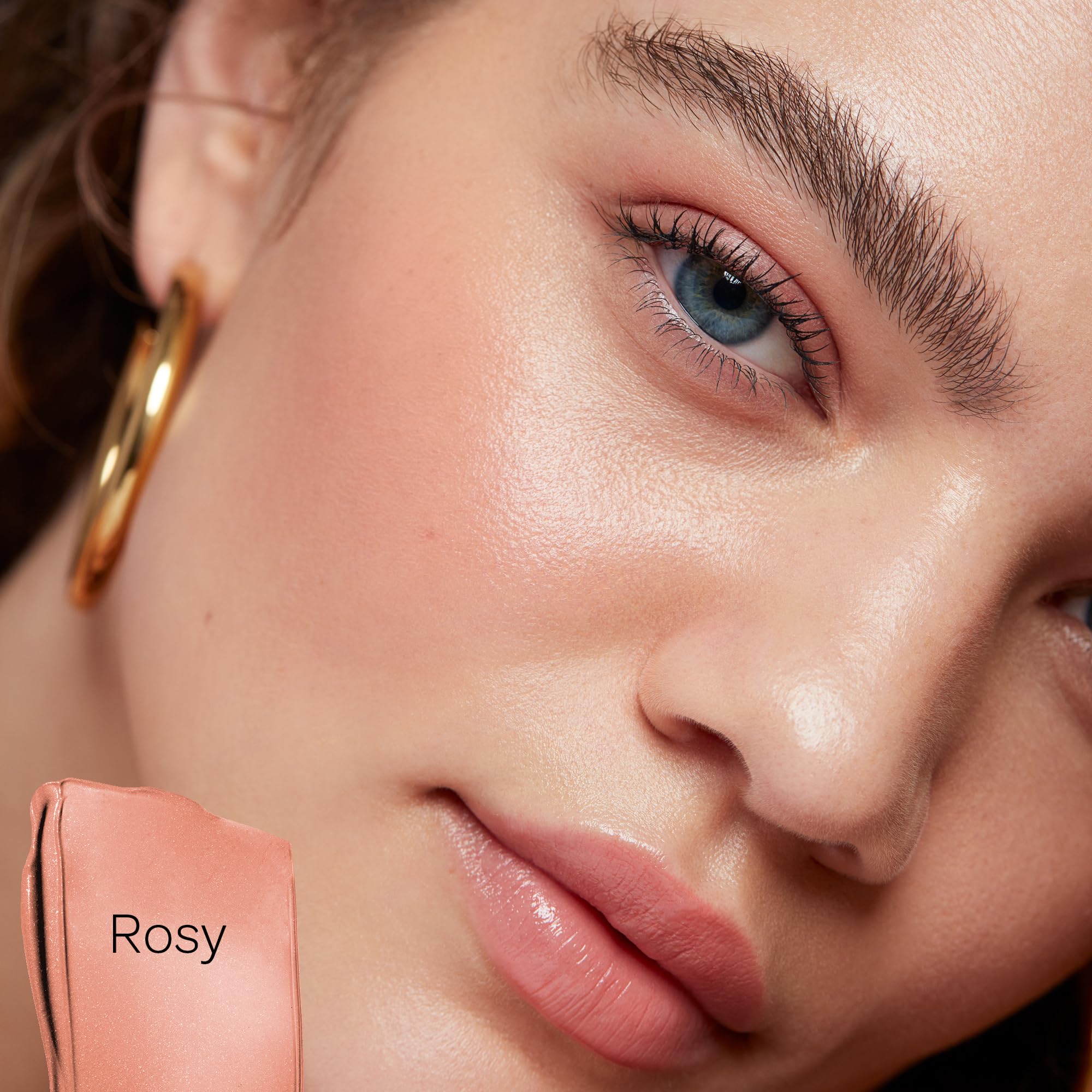 Saie Cheek Flush Duo - Dew Liquid Blush (.40 oz, Rosy), SuperSuede Baked Powder Blush (.01 oz, Mia) - Layerable, Skin-Nourishing Blushes for a Seamless Radiant Finish Saie Au supplements