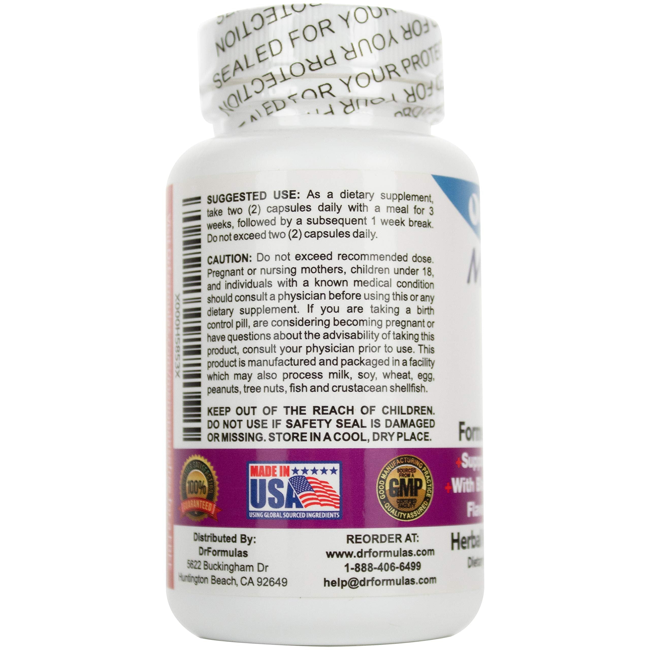 DrFormulas Menopause Supplement for Hot Flashes, Night Sweats 60 Count DrFormulas Au supplements