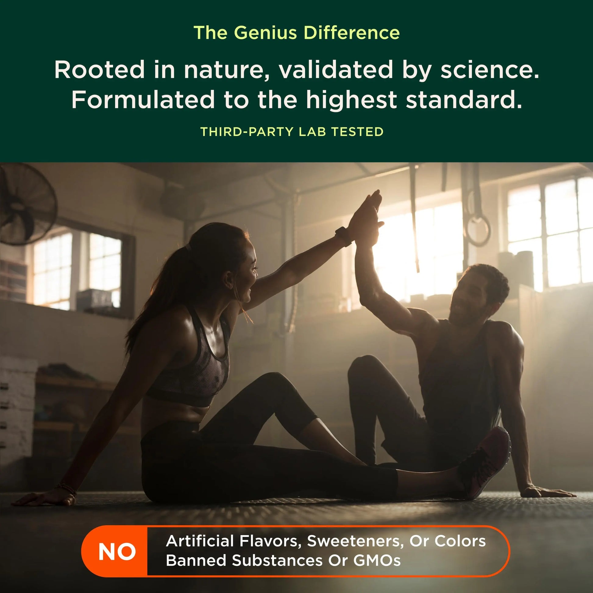 The Genius Brand Genius Pre - Clean Pre-Workout Powder for Energy, Focus & Fitness Support - No Artificial Flavors, Preservatives, or Proprietary Blends - Non-GMO - 20 Servings - Blue Raspberry The Genius Brand Au supplements