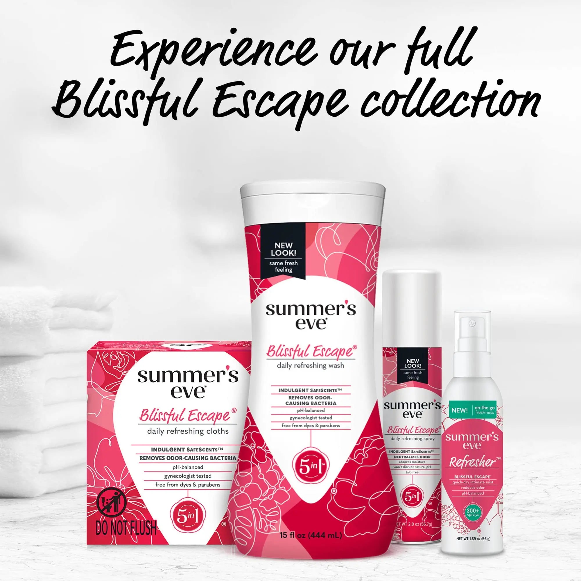 Summer's Eve Blissful Escape Daily Refreshing Feminine Wipes, Removes Summer's Eve Au supplements