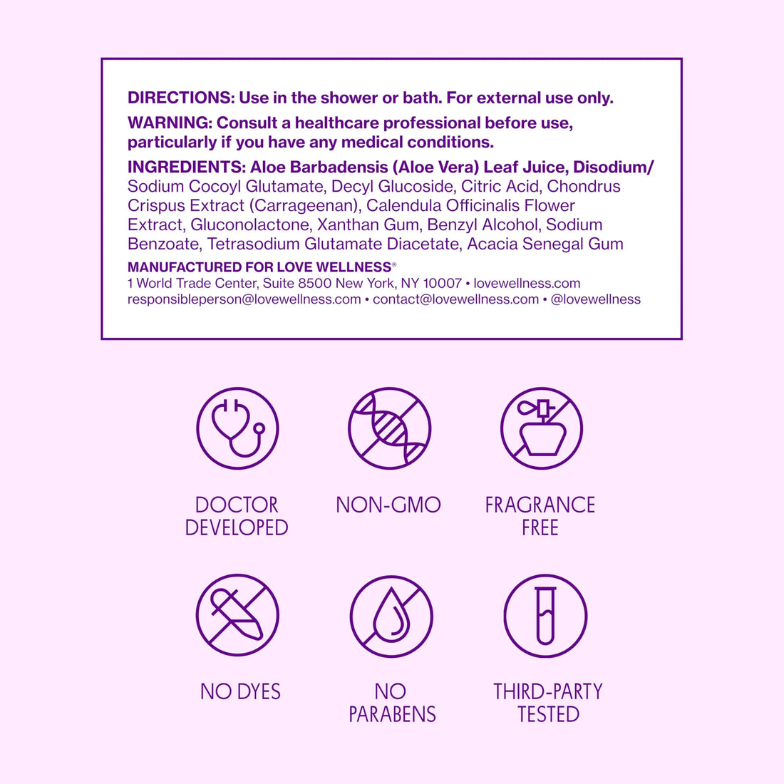 Love Wellness pH Balancing Cleanser | Feminine Vaginal Wash | Fragrance-Free | Vaginal Cleanser for Balanced pH, Intimate Health & Hygiene | Non-Irritating with Aloe Vera for Sensitive Skin | 5 Fl Oz Love Wellness Au supplements