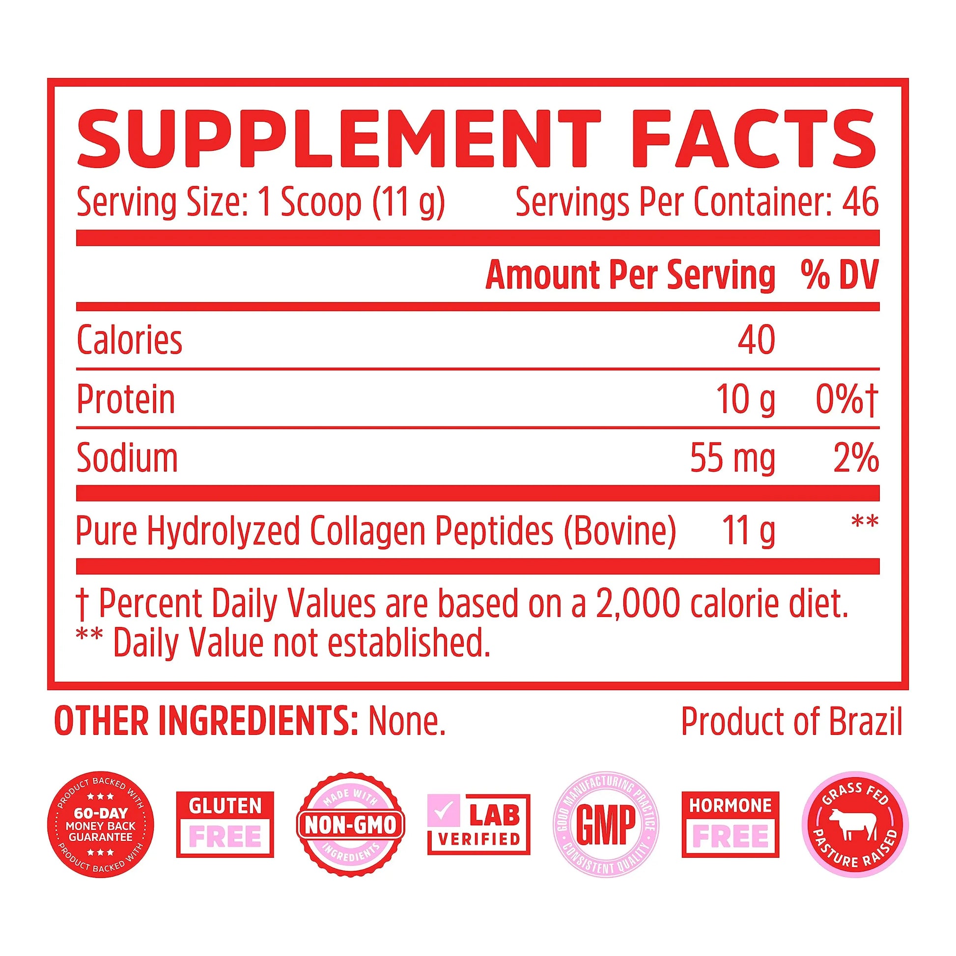Zhou Collagen Peptides Hydrolyzed Protein Powder – Grass Fed, Pasture Raised, Unflavored Zhou Nutrition Au supplements
