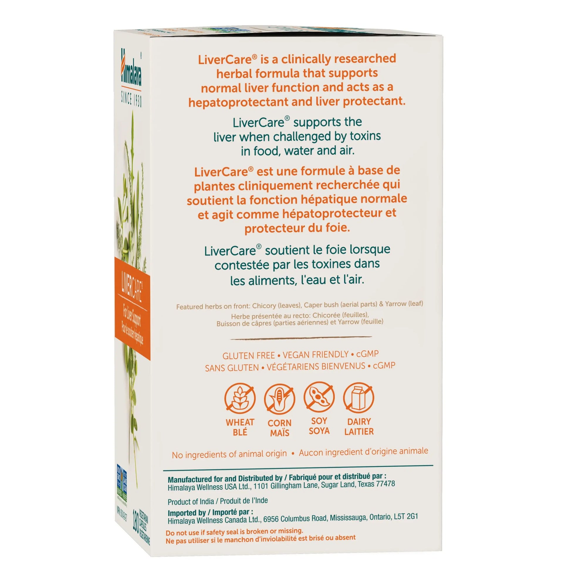Himalaya LiverCare for Liver Cleanse and Liver Detox, 375 mg, 180 Capsules Himalaya Au supplements