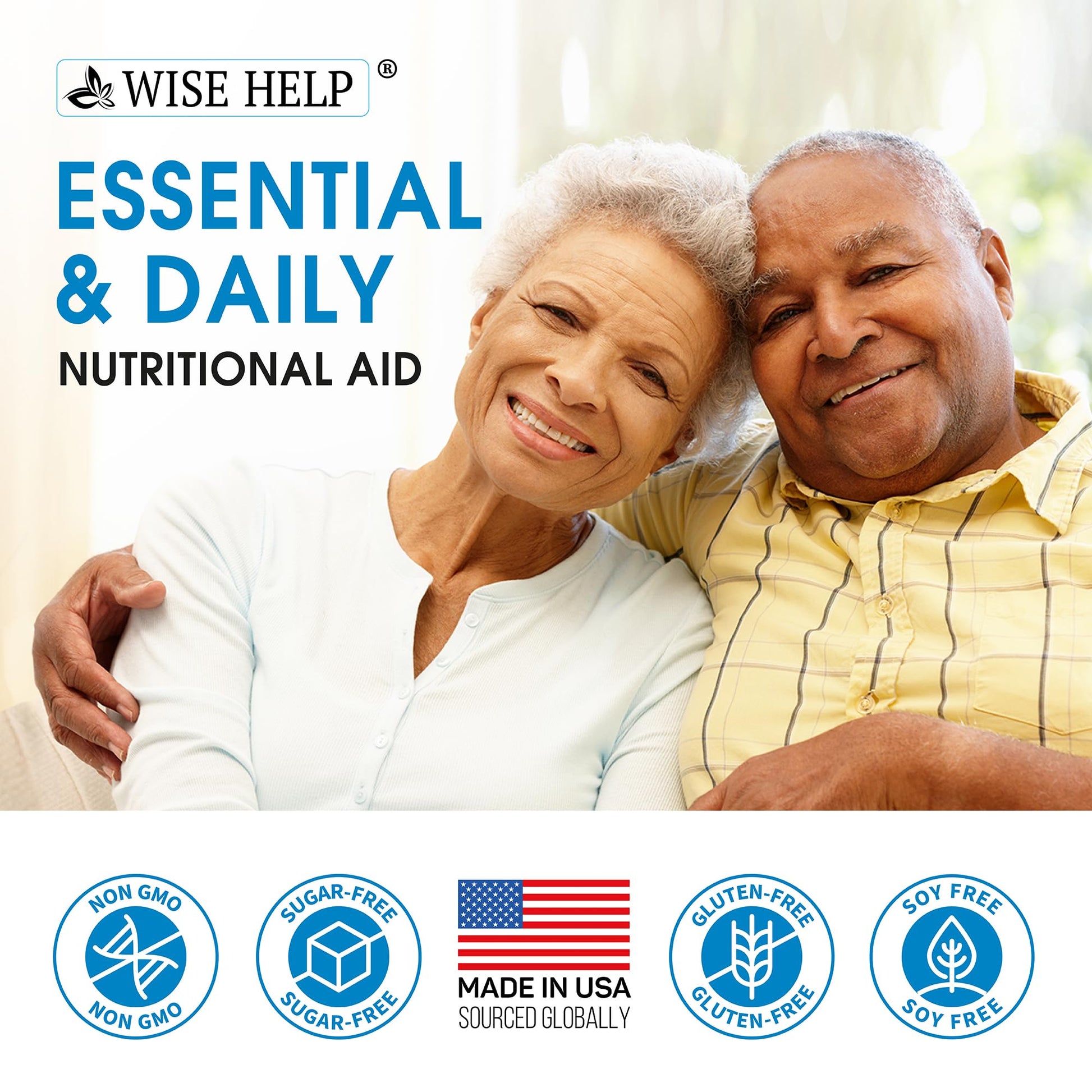 Neuropathy Support Natural Nerve Discomfort Relief - Made in USA - Nerve Antioxidant for Trigeminal Neuralgia, Diabetic & Peripheral Neuropathy - Hands, Neck, Feet & Toes Treatment Formula - 60 Caps WISEHELP Au supplements