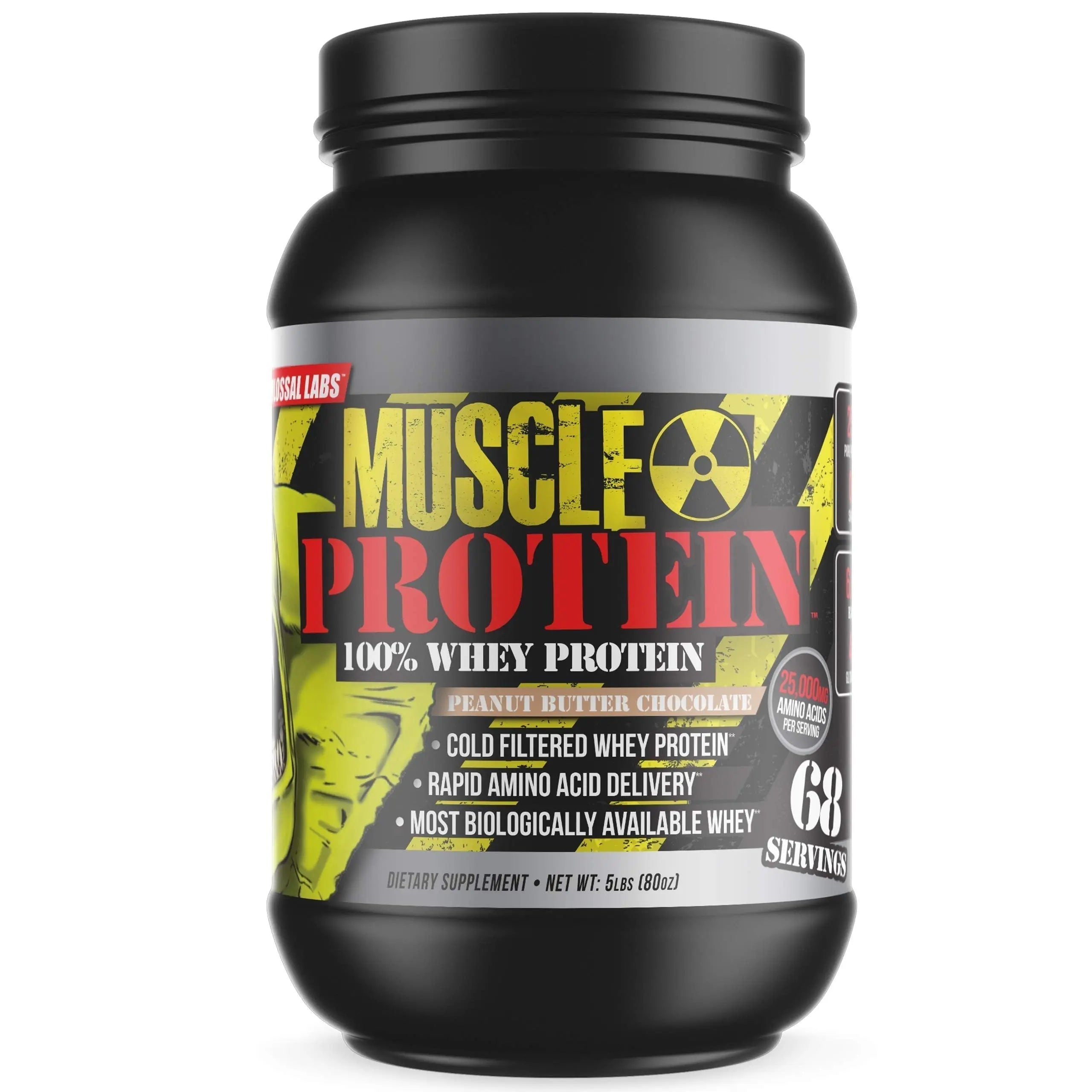 COLOSSAL LABS Whey Protein Powder [15 lbs/Pack of 1]– Peanut Butter-Chocolate Protein COLOSSAL LABS Au supplements