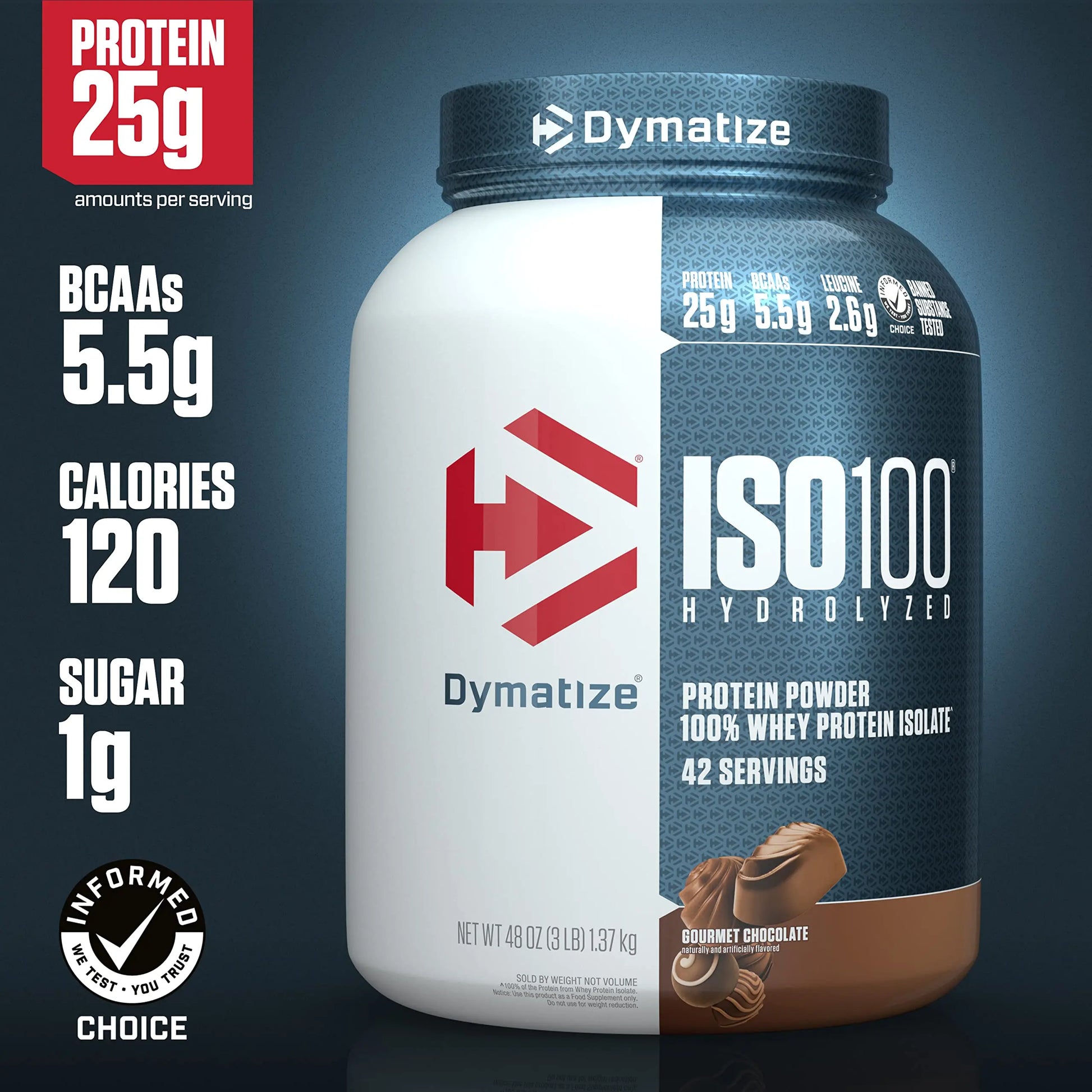 Dymatize ISO100 Hydrolyzed Protein Powder, 100% Whey Isolate Protein, 25g of Protein Dymatize Au supplements