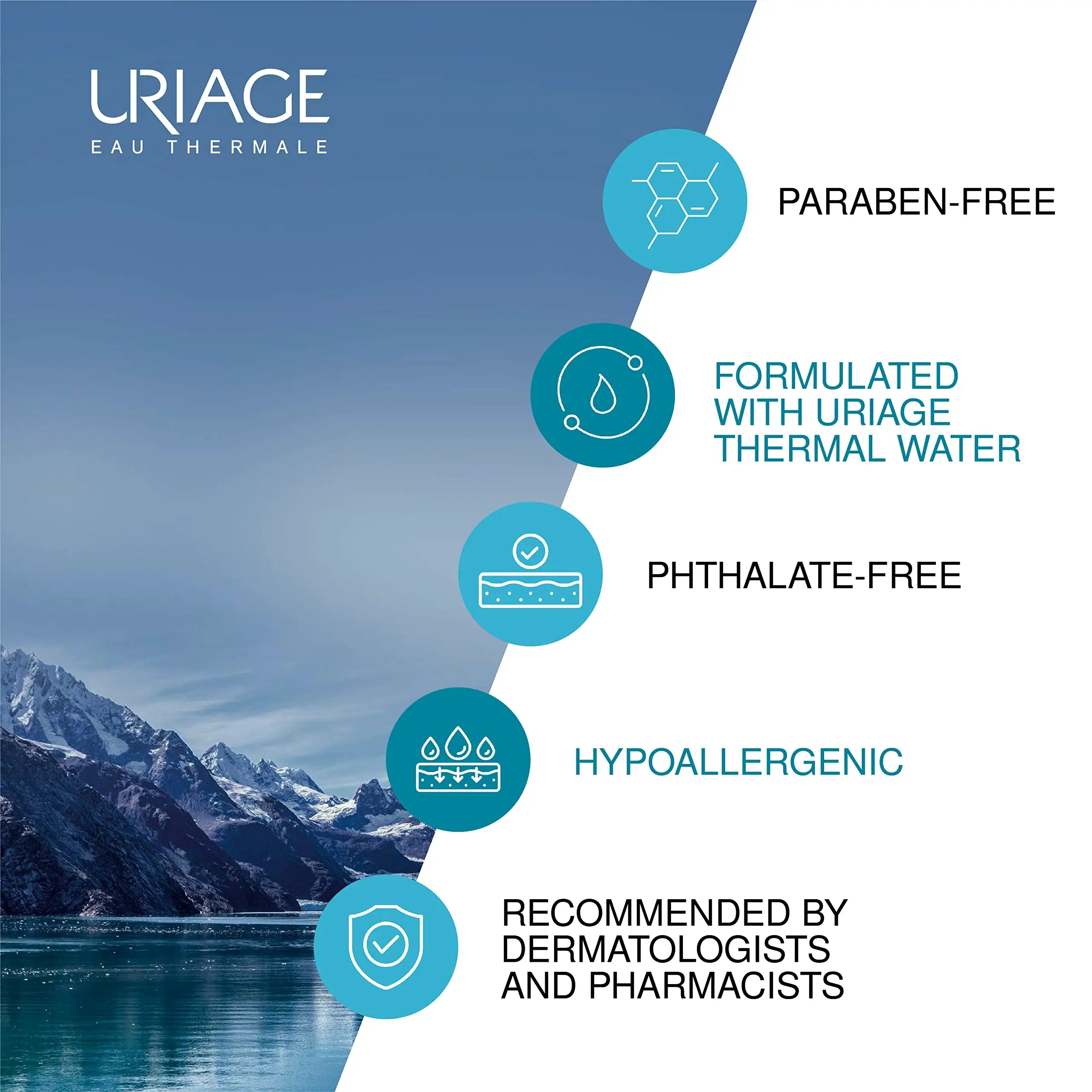 URIAGE Bariederm Insulating Repairing Cream 2.5 fl.oz. | Skin Regenerating Moisturizer Uriage Au supplements
