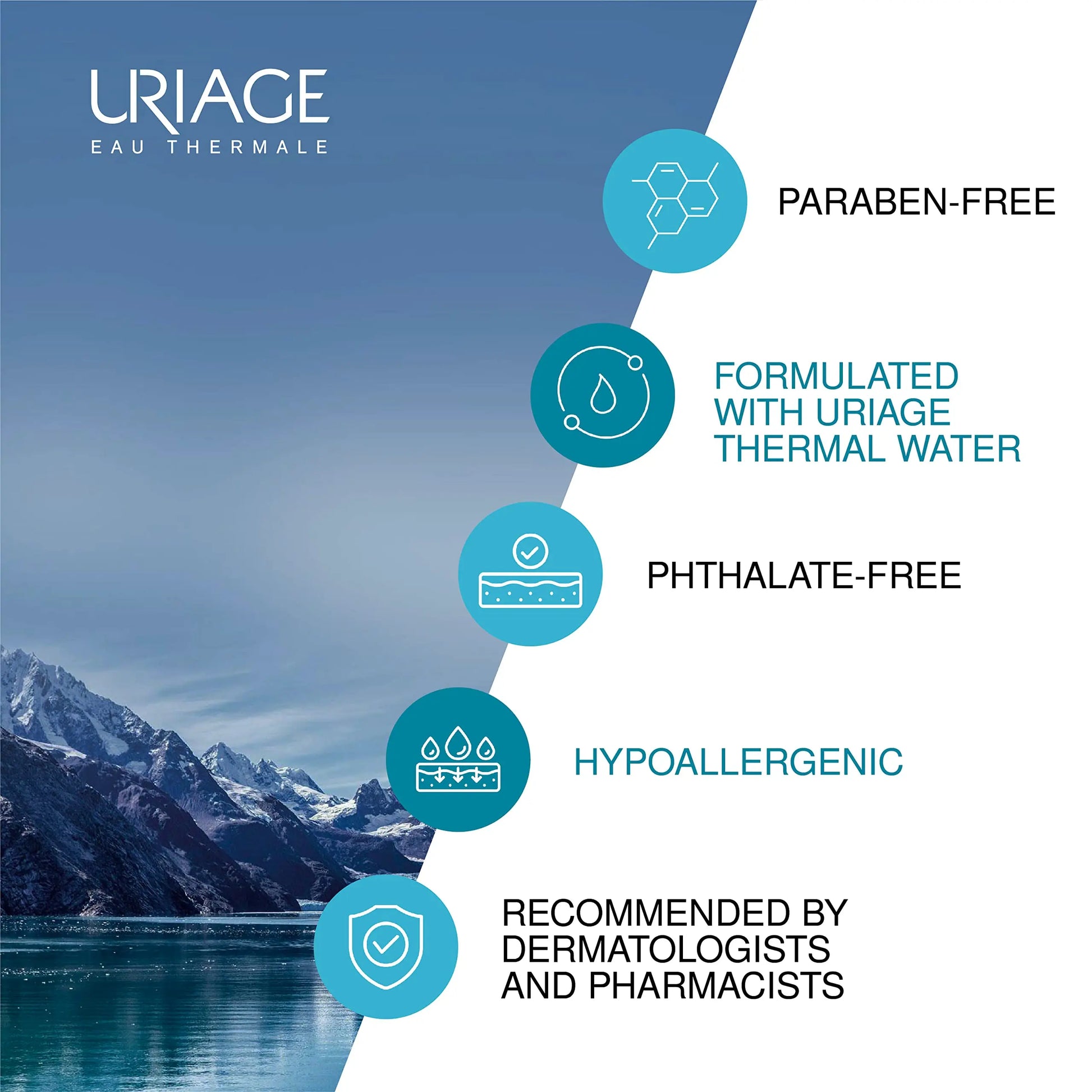 Uriage Roseliane Redness Relief Face Cream 1.35 fl.oz. | Hydrating Moisturizer Uriage Au supplements
