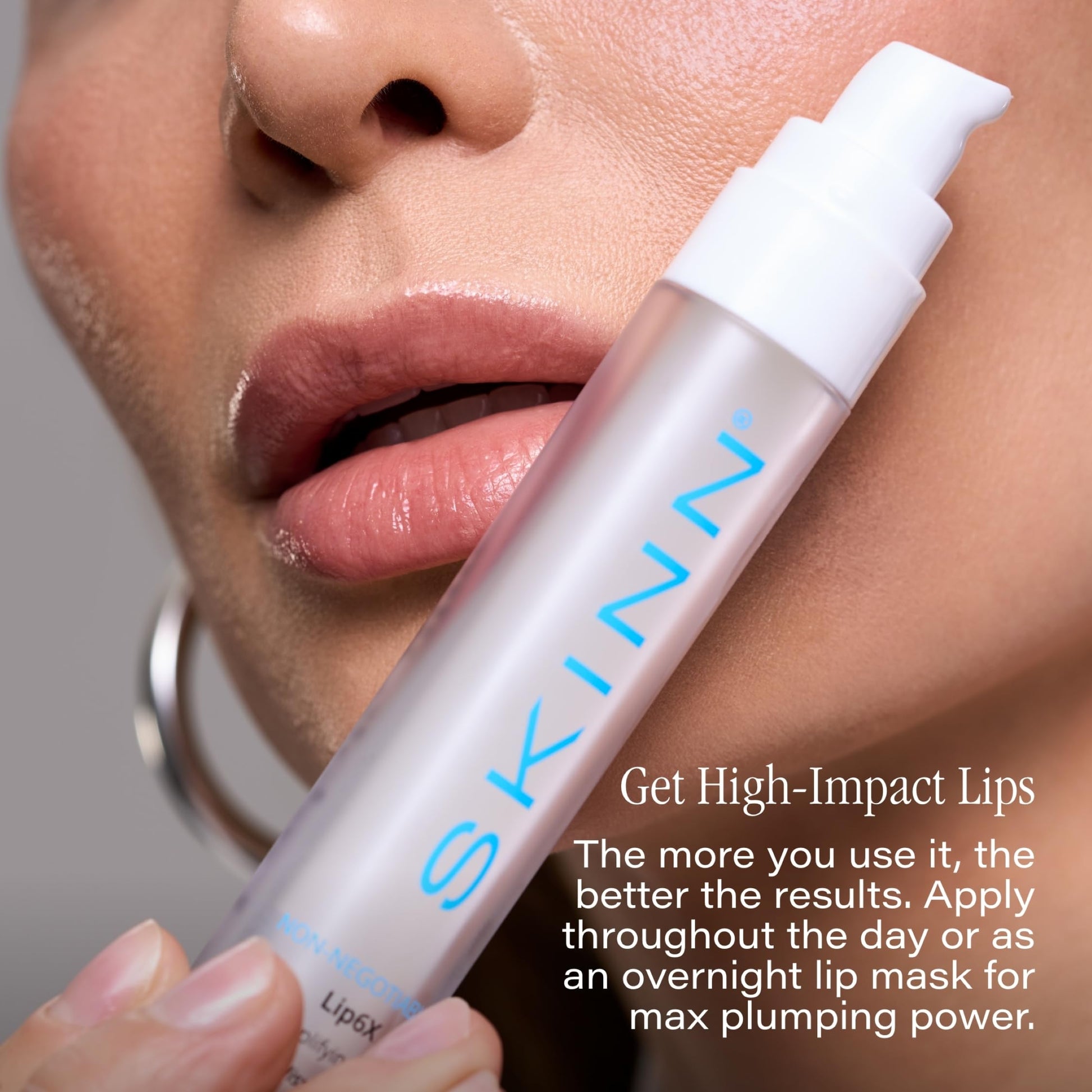 SKINN Lip Amplifying Serum, Lip6X with Peptides - Deep Moisturizing Serum Plumps, Hydrates & Smooths Lips & Boosts Collagen Production - Lip Care Products for Women SKINN Au supplements