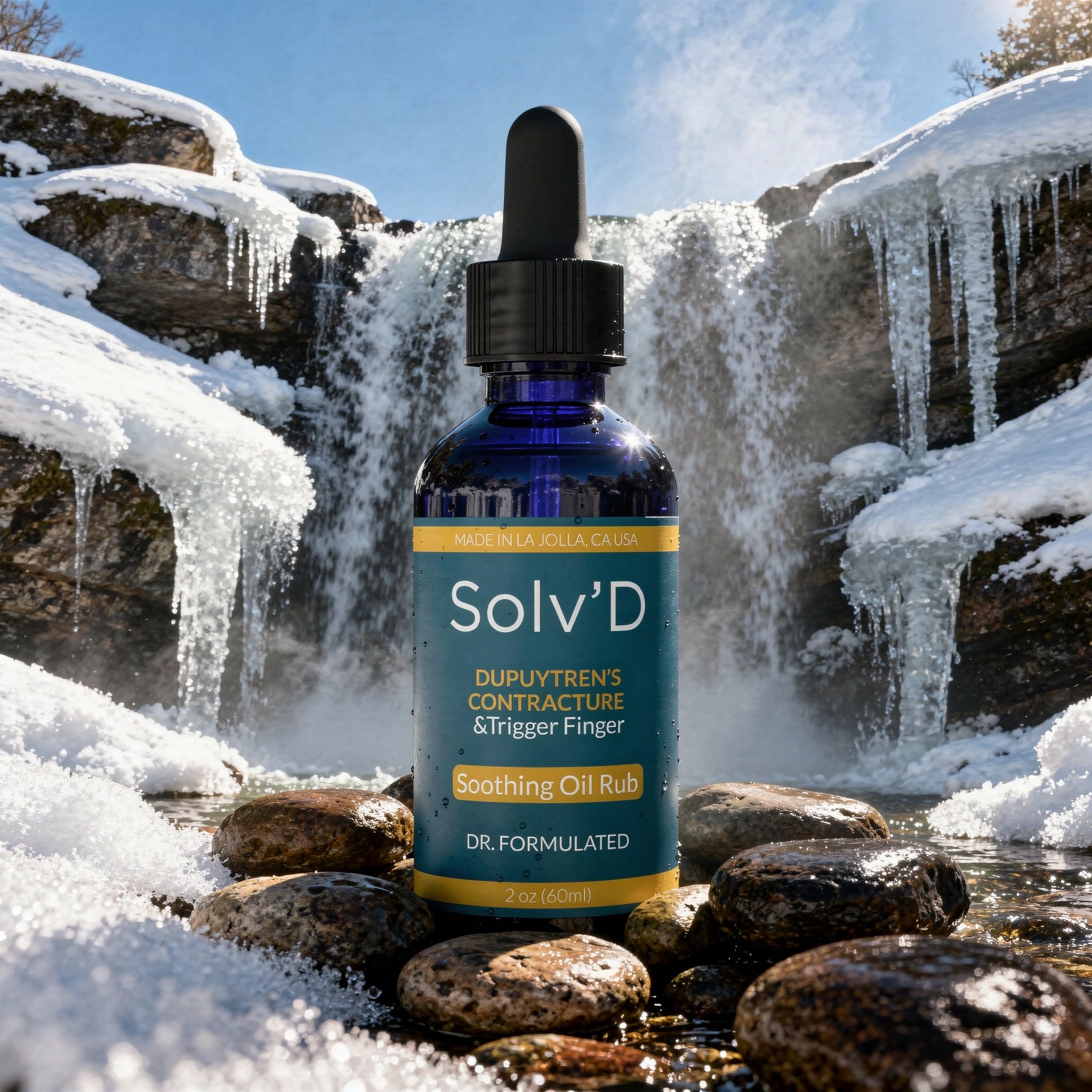 SOLV'D – Natural Relief for Dupuytren’s Contracture | A Powerful Blend of Mixed Tocopherols, Rose Hips, and DMSO, Reduces Scarring and restores Flexibility. Also for Gamer’s Thumb & Trigger Finger! SOLV'D Au supplements