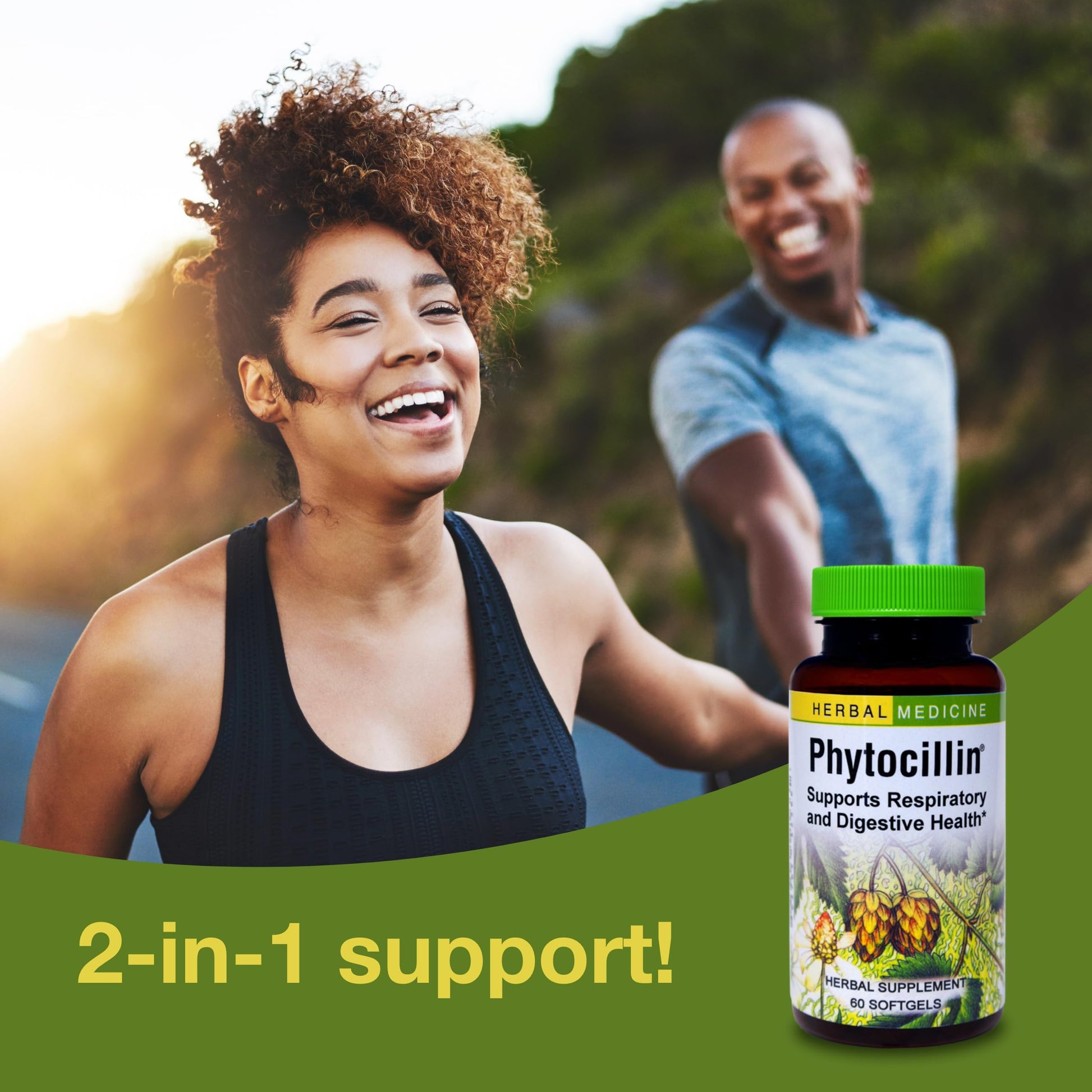 Herbs Etc. Phytocillin - Respiratory & Digestive Health Support Supplement - Herbal Formula to Support Digestion - Support Healthy Breathing - 60 Softgels (60 Servings) Herbs Etc. Au supplements