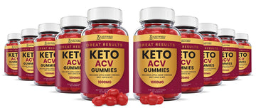 Justified Laboratories (10 Pack) Great Results Keto ACV Gummies 1000MG Justified Laboratories Au supplements