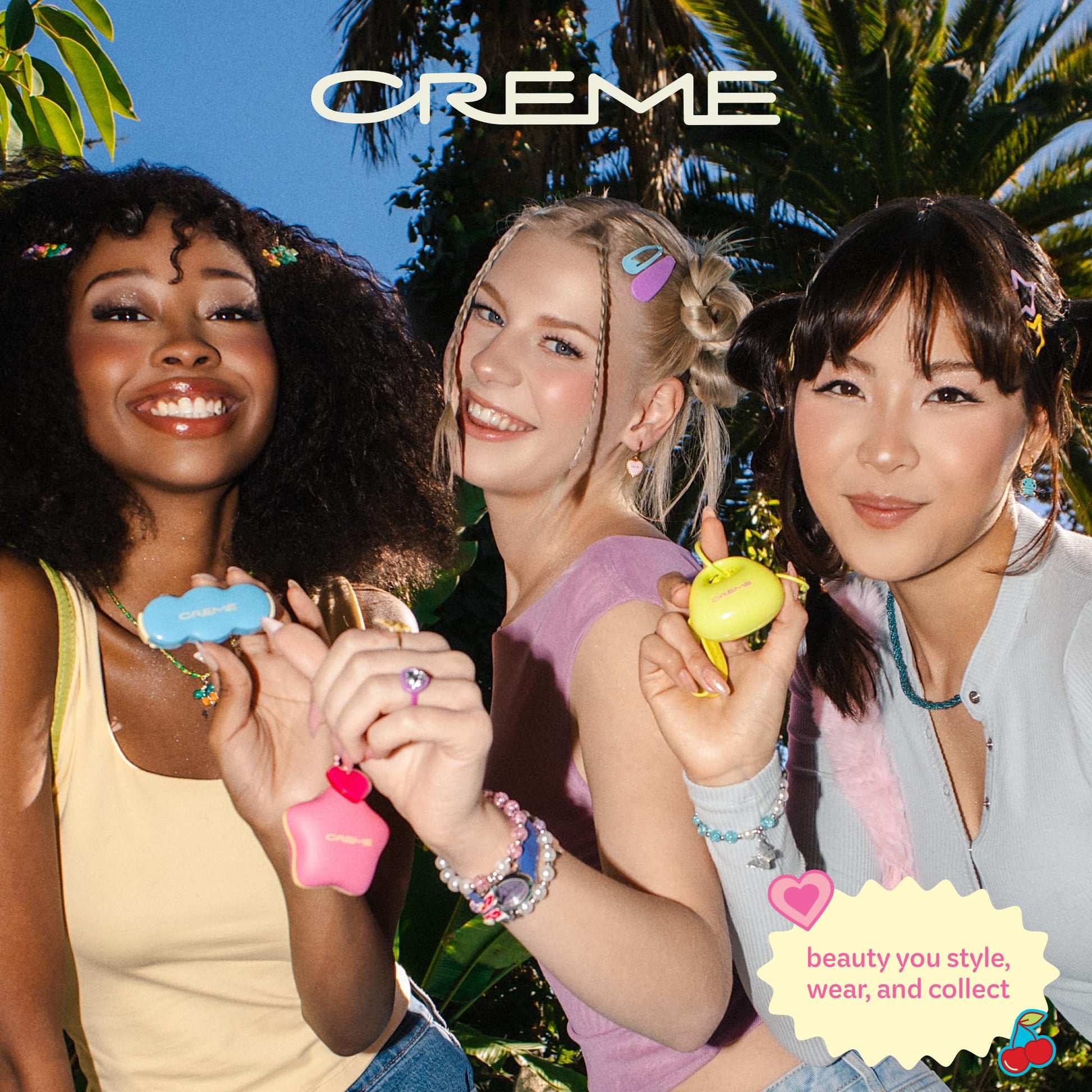 The Crème Shop Shimmer Pop Clip-On Lip Gloss | Korean Makeup, Cute Clip Accessory, Hydrating, Non-Sticky, Shea Butter, Hyaluronic Acid, Vitamine E- Gravity Glow The Crème Shop Au supplements