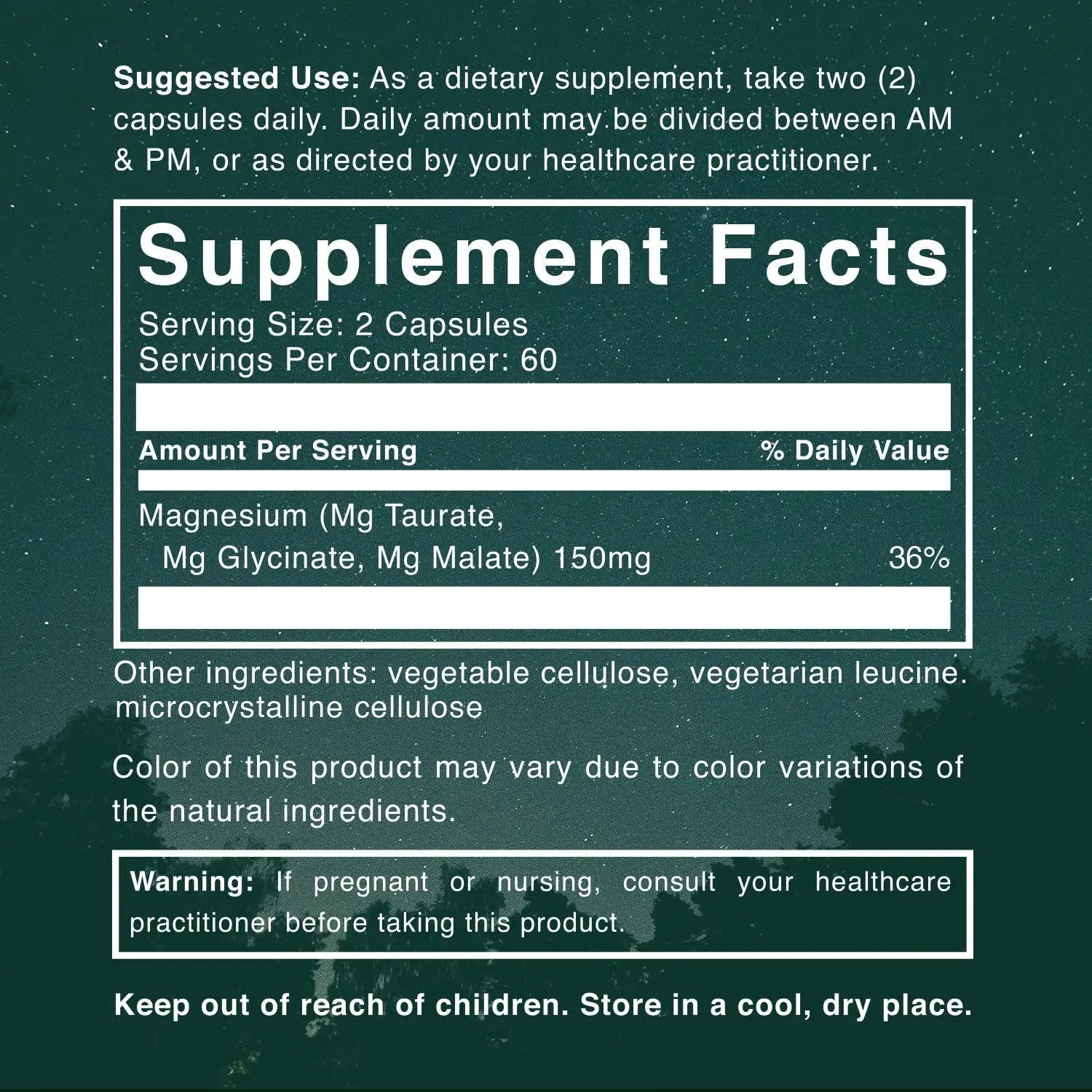 Natural Rhythm Triple Calm Magnesium Complex - 120 Capsules, Chelated Magnesium Glycinate, Taurate & Malate, High Absorption Supplement for Sleep, Stress, Muscle & Heart Support, Non-GMO, Vegan Natural Rhythm Au supplements