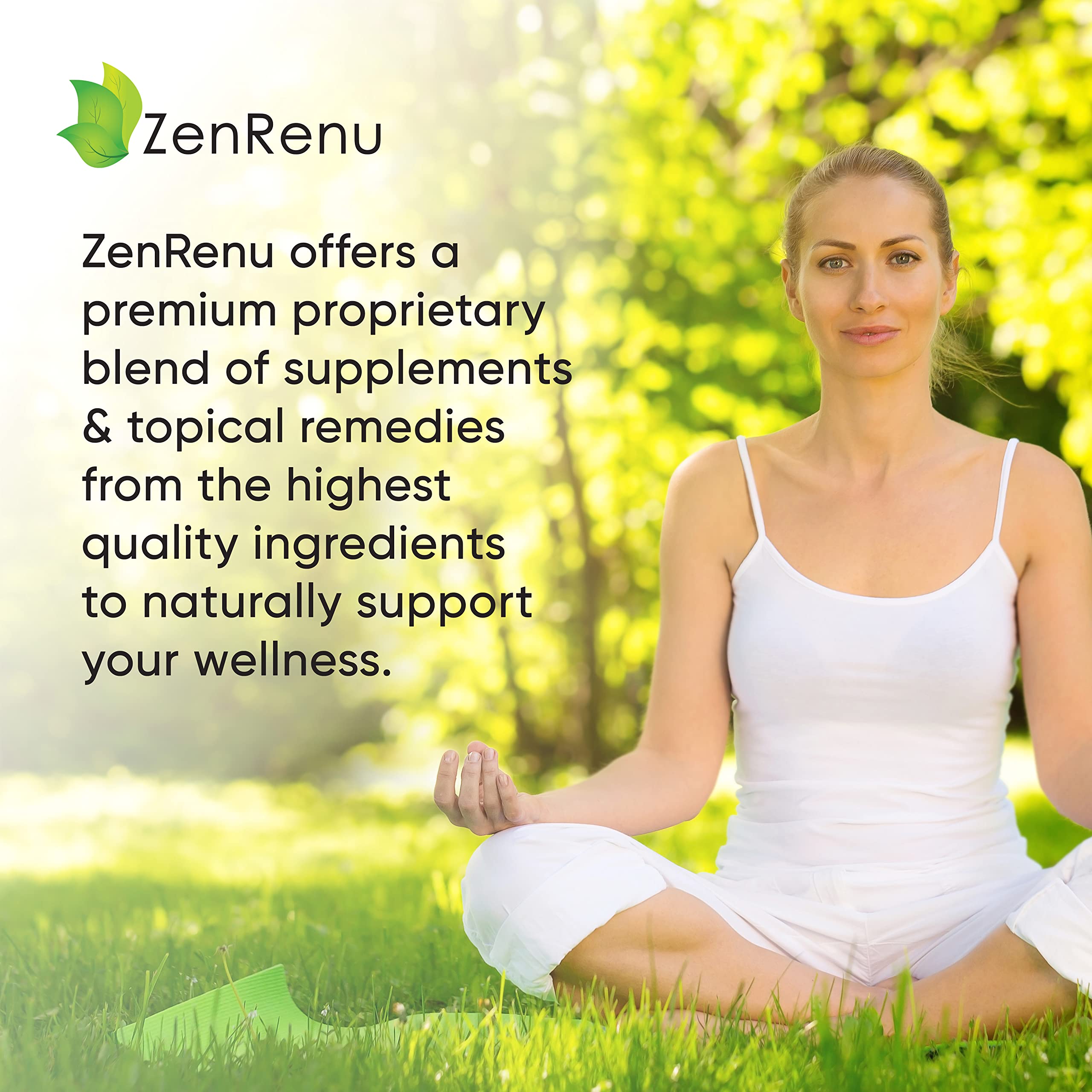Zenrenu Hemp Joint & Muscle Relief Cream with Turmeric, Arnica, MSM, Hemp Oil & 7 Essential Oils - Non-Greasy & Soothing Formula for Back, Neck, Elbows, Knees, & Hip - ZenRenu, 2 oz Zenrenu Au supplements