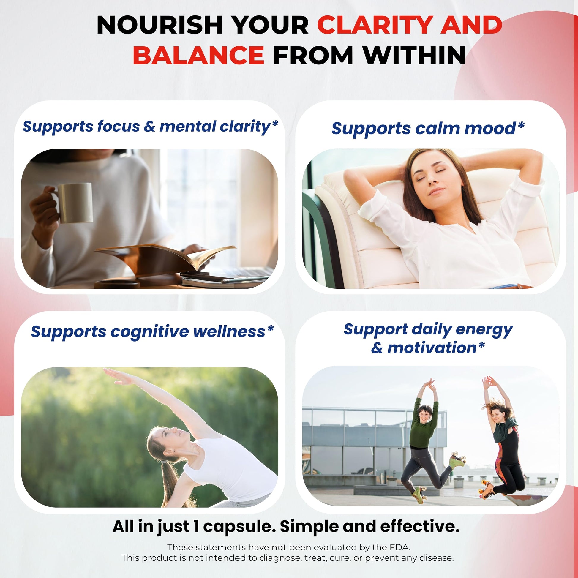 Dopamine Focus Supplement Ashwagandha 5-HTP Rhodiola Rosea St. John's Wort - Increase Memory Clarity Focus Restore Relax with VIT B1, B6, B12, L-Theanine ULTRA HERBS Au supplements