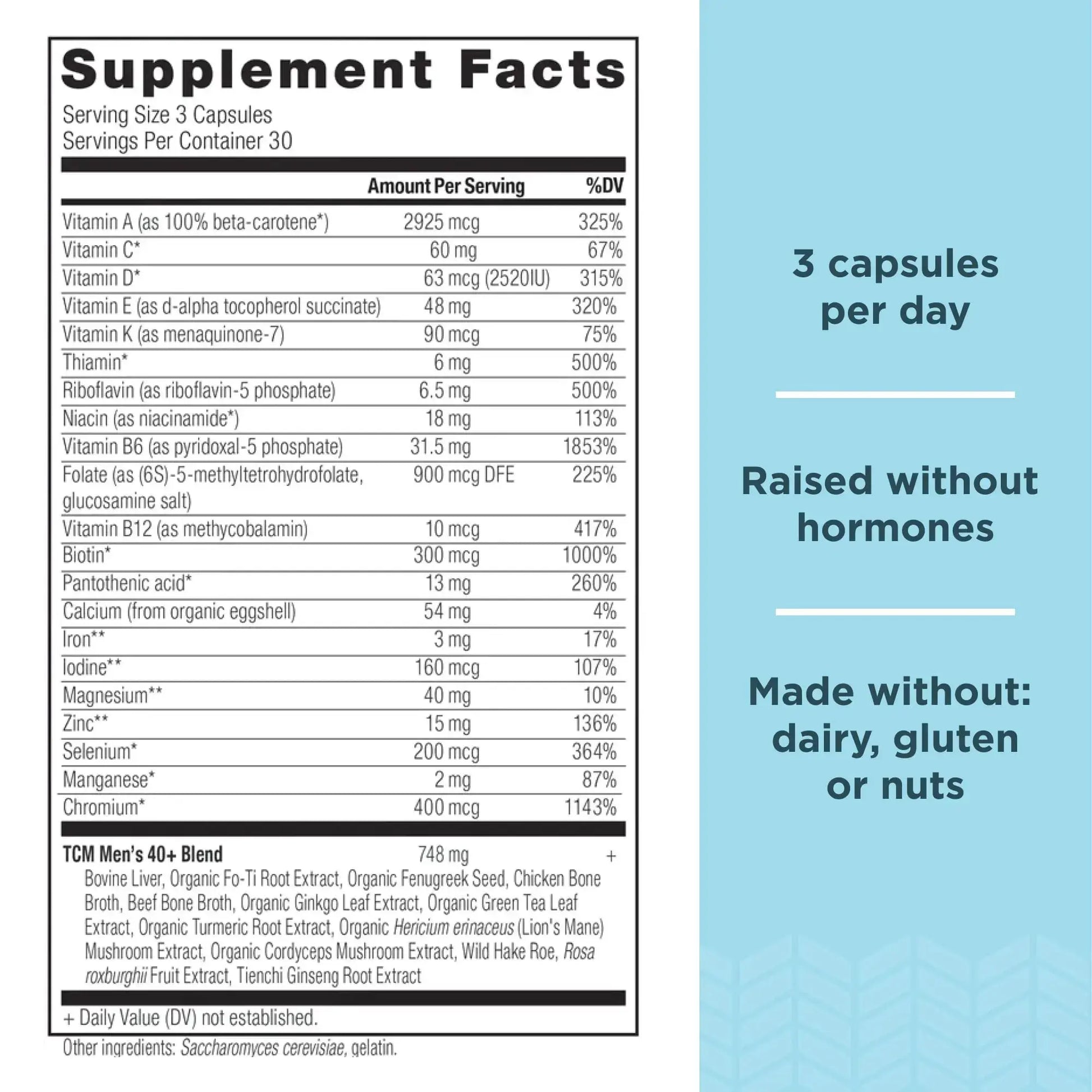 Ancient Nutrition Multivitamins for Men and Women, Age 40+ (90 Count) Ancient Nutrition Au supplements