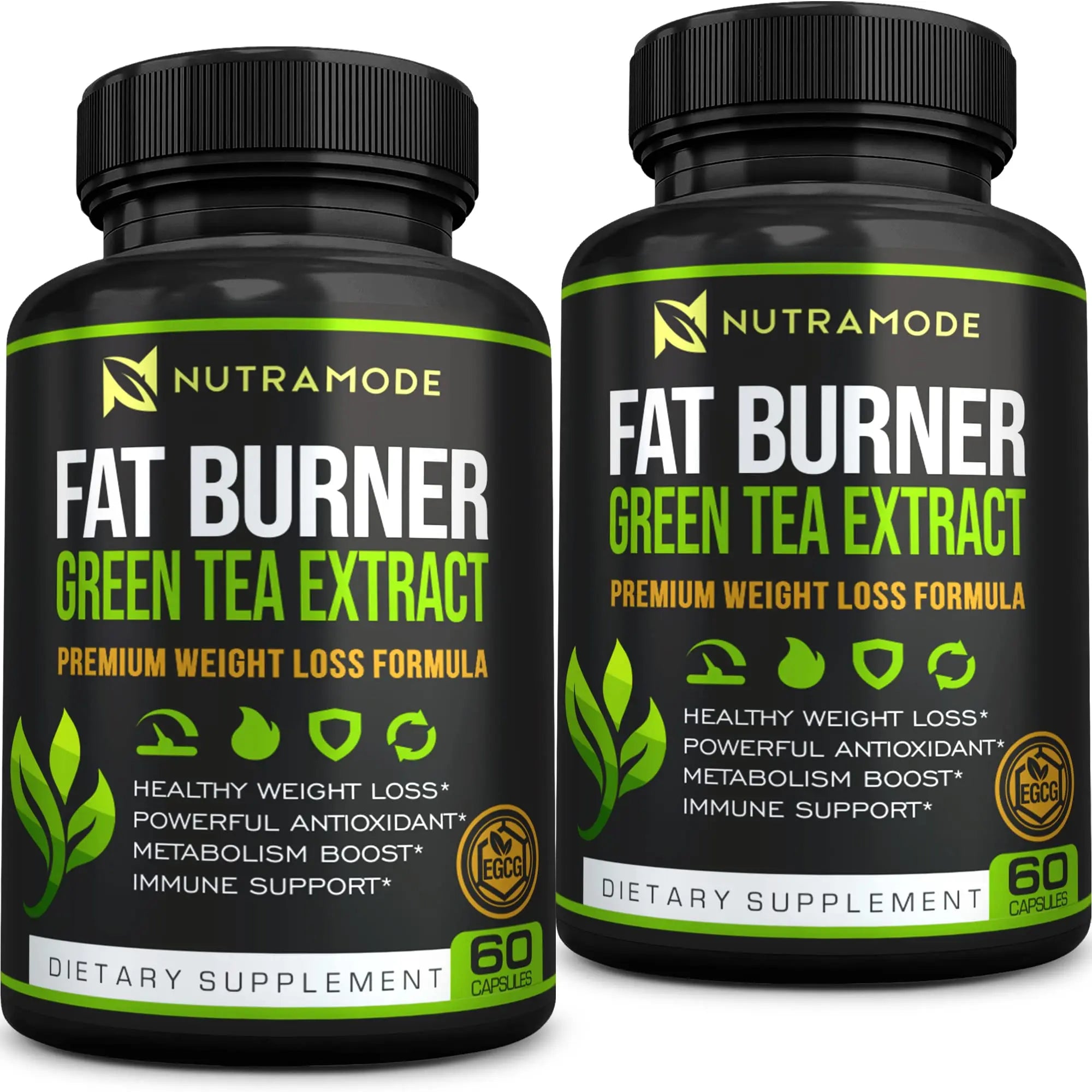 Premium Green Tea Extract Fat Burner Supplement EGCG-Natural Appetite Suppressant NUTRAMODE Au supplements