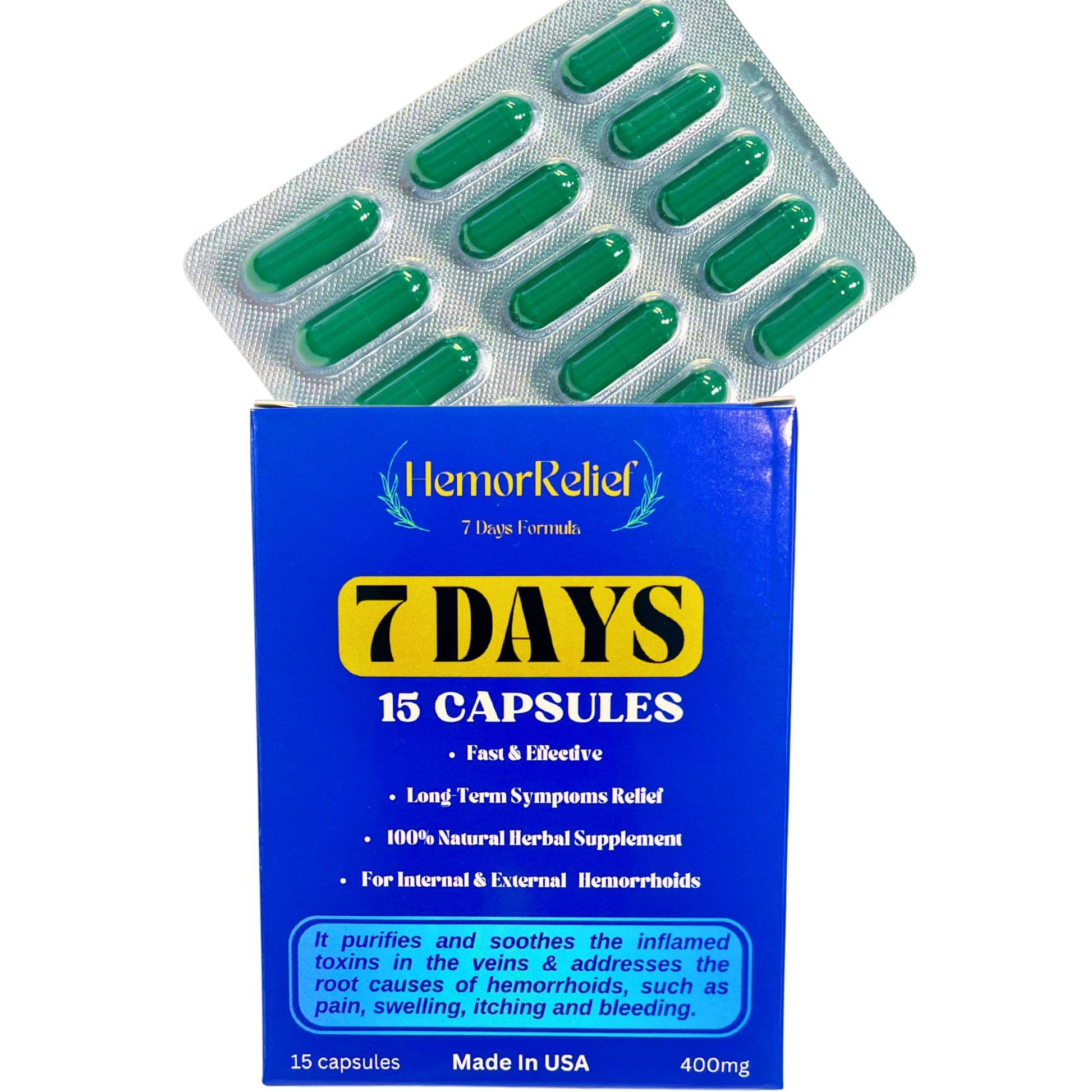7Days Hemorrhoid Detox Formula, Works to Address The Root Causes of Hemorrhoids Provide Fast & Long-Lasting Relief Generic Au supplements